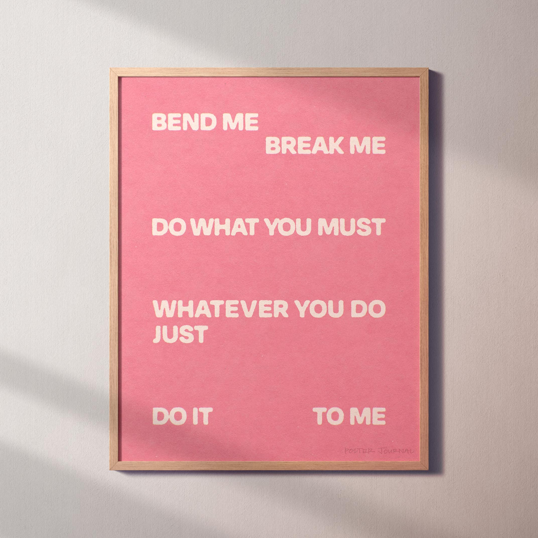 BEND PRINT