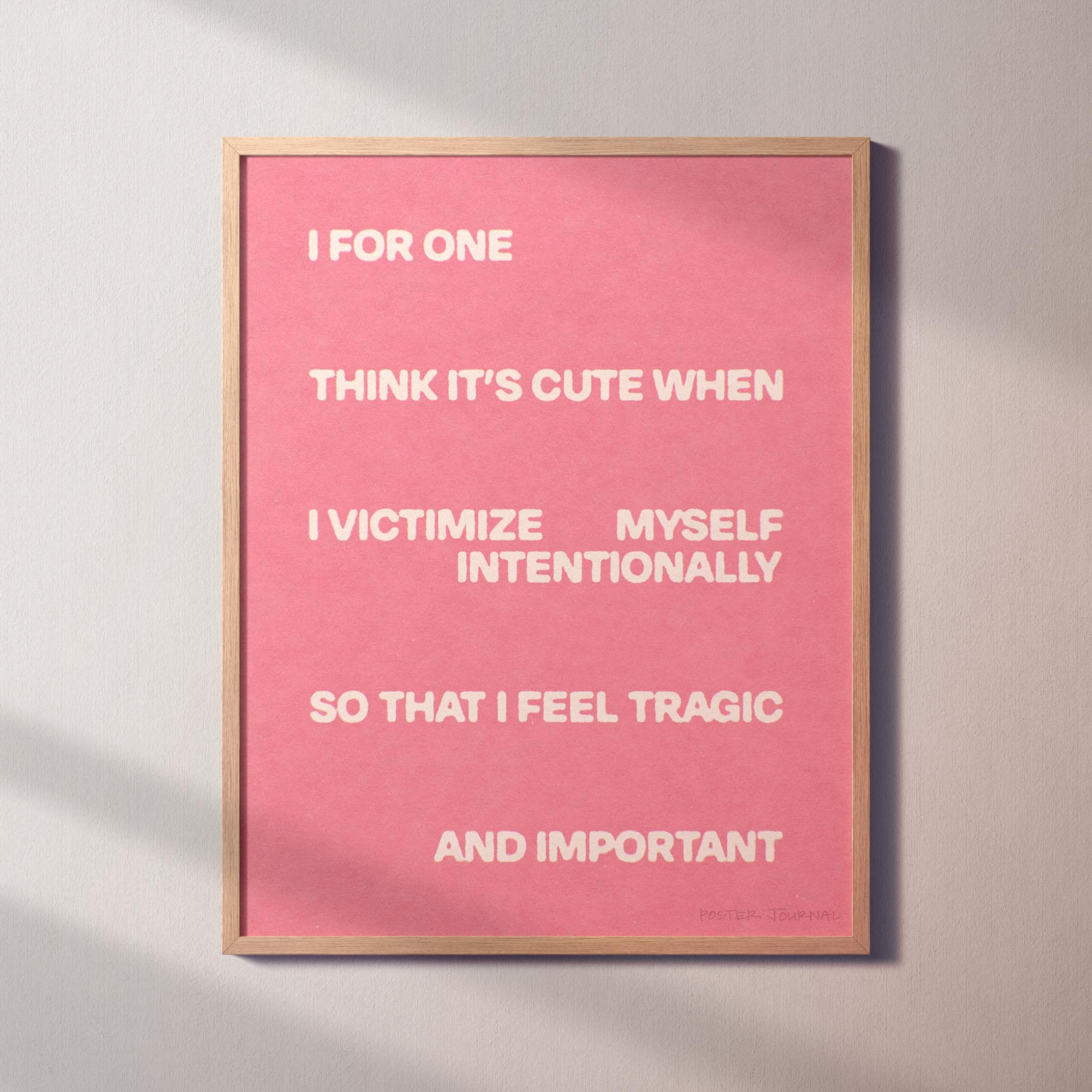 TRAGIC PRINT