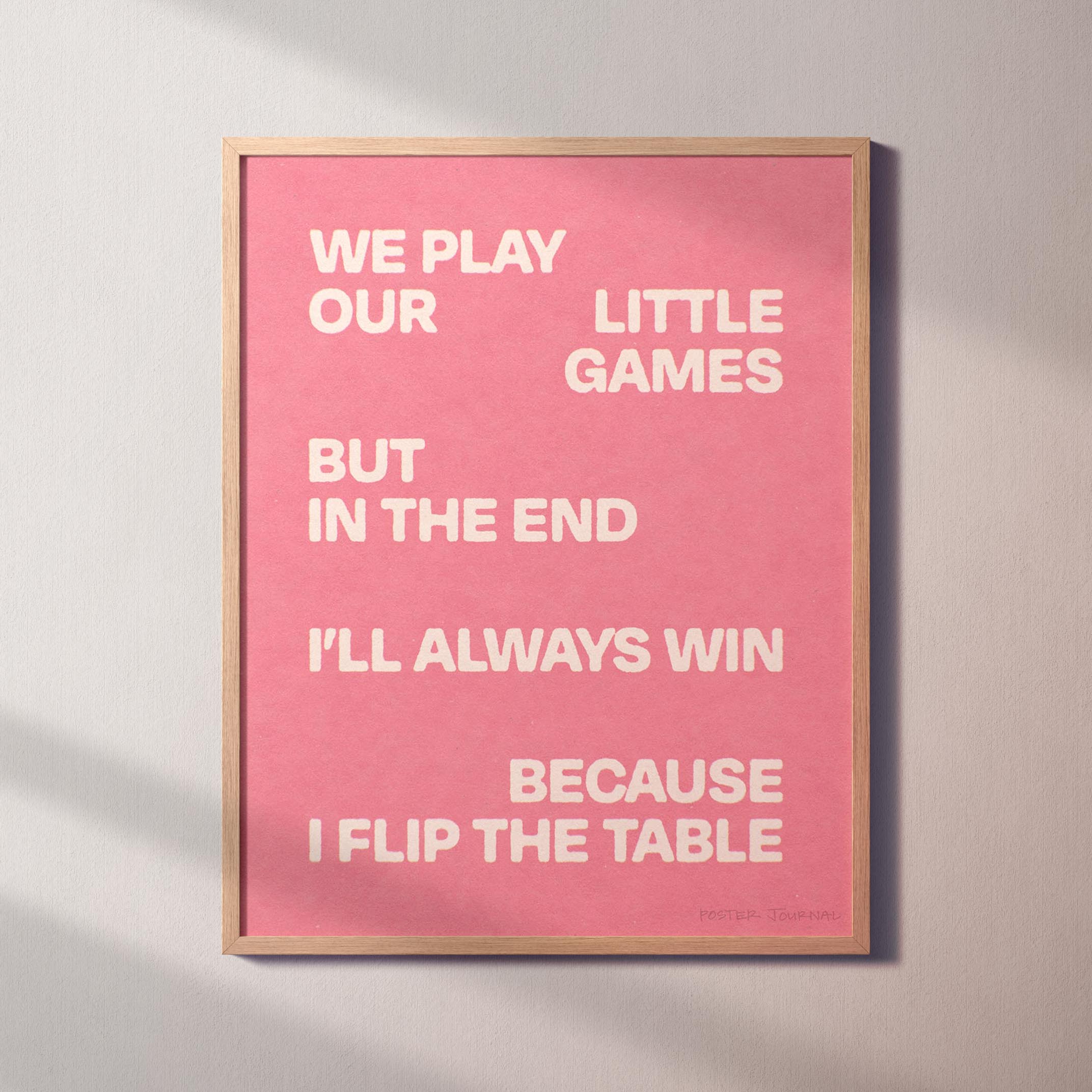 TABLE PRINT