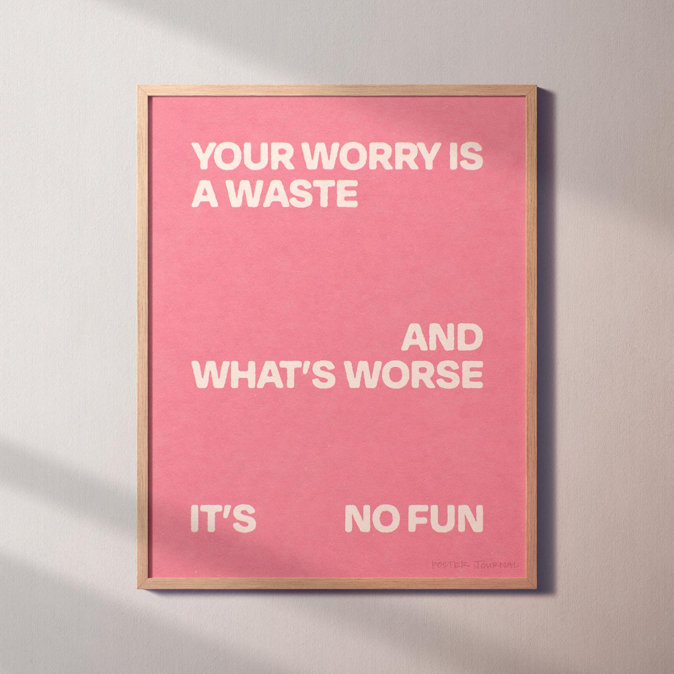 WORRY PRINT