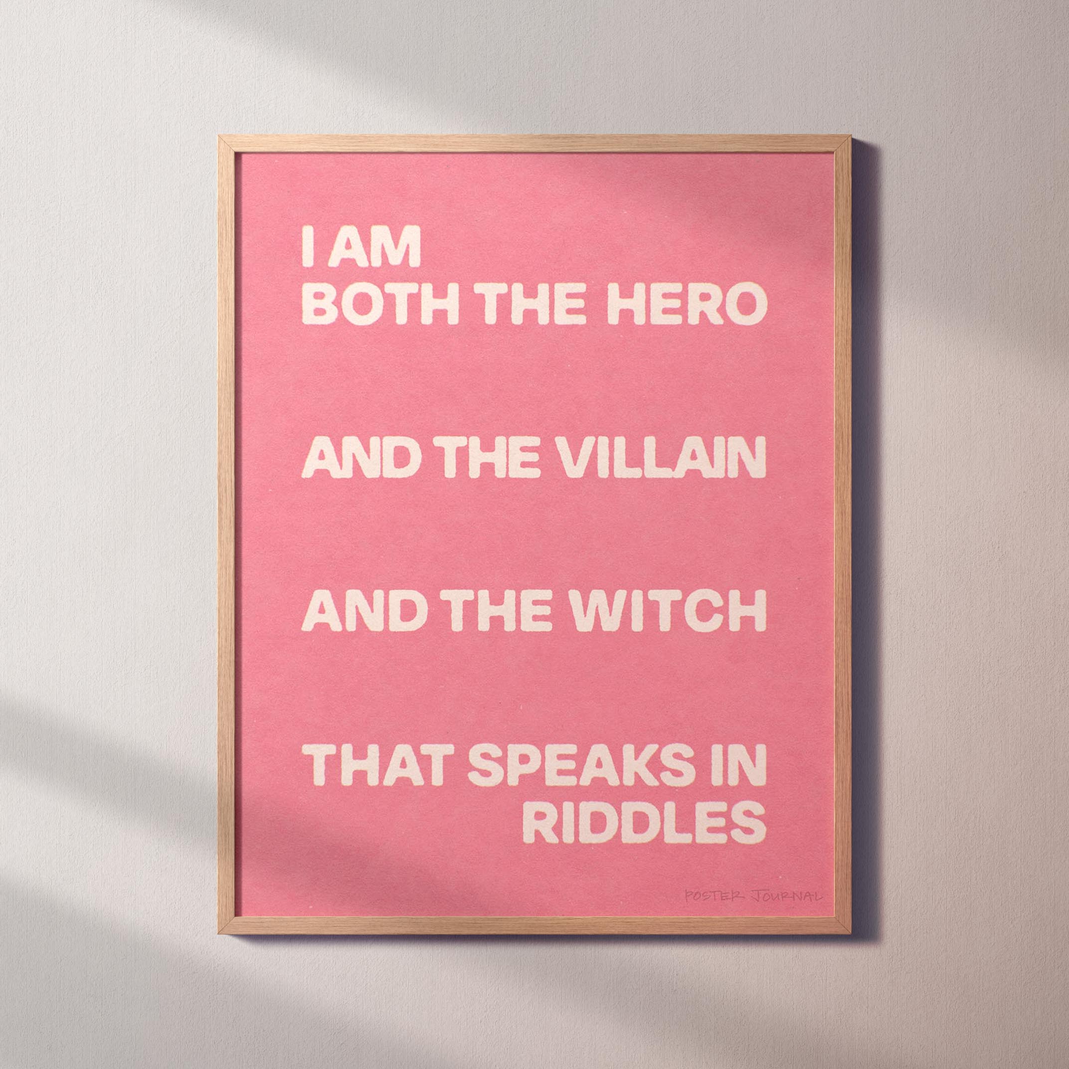 VILLAIN PRINT