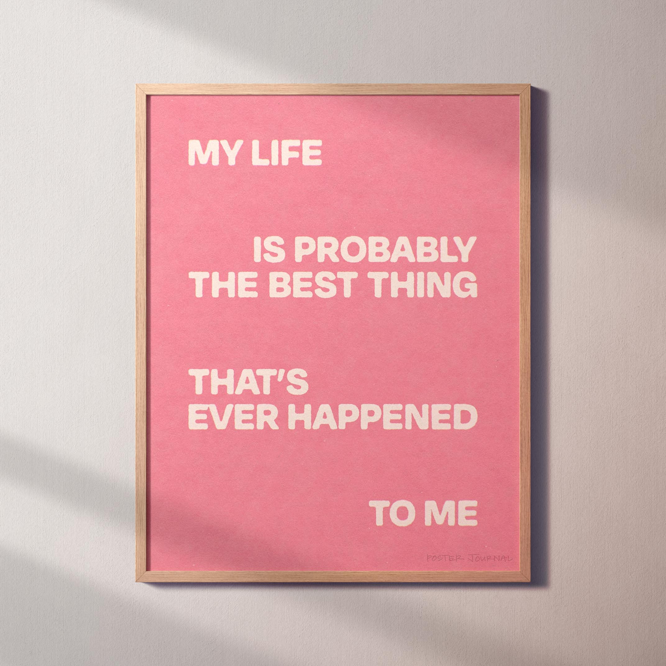 HAPPENED PRINT
