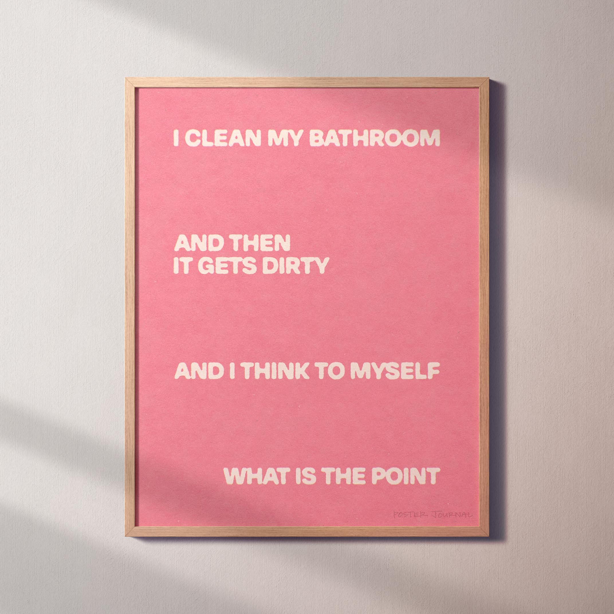 BATHROOM PRINT