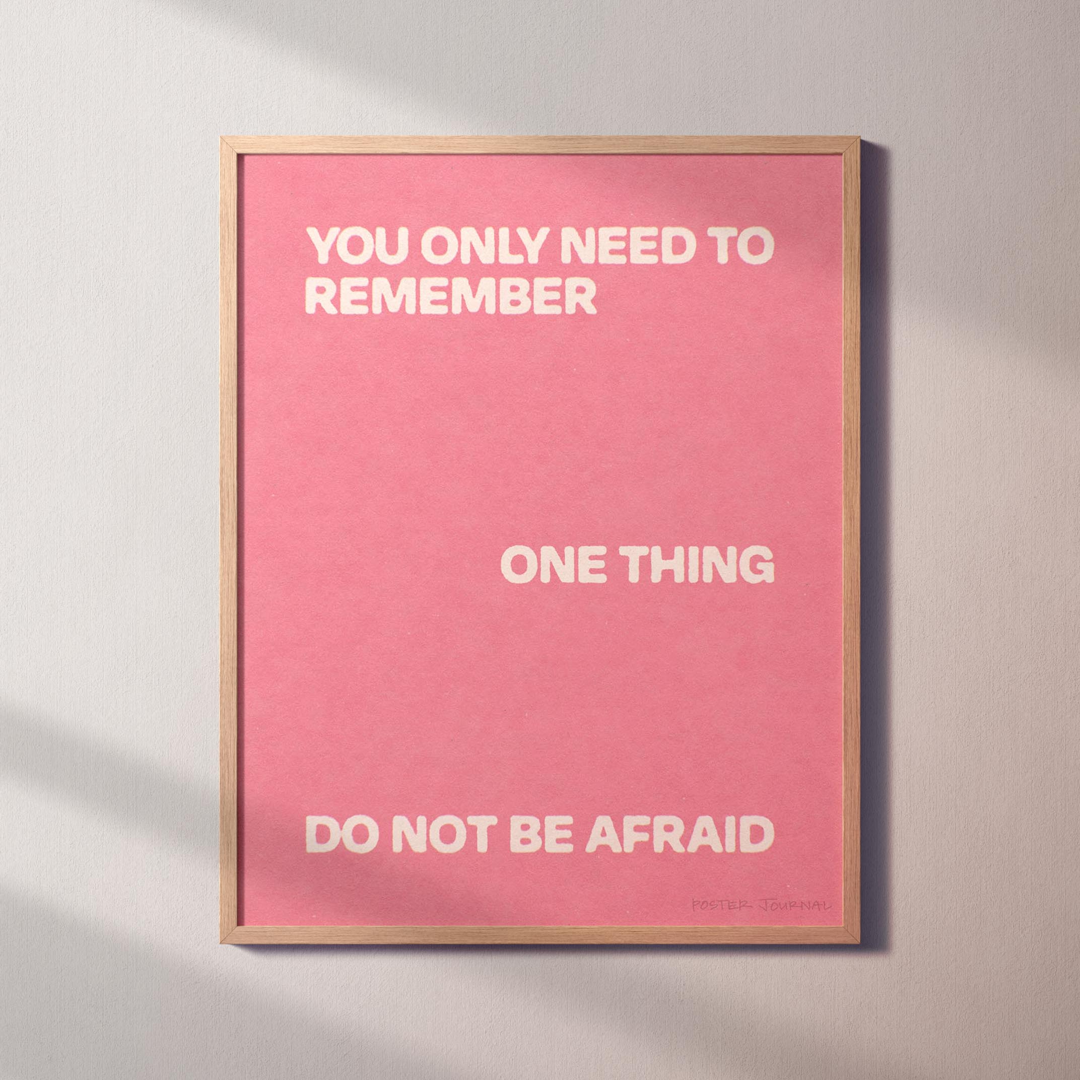 AFRAID PRINT