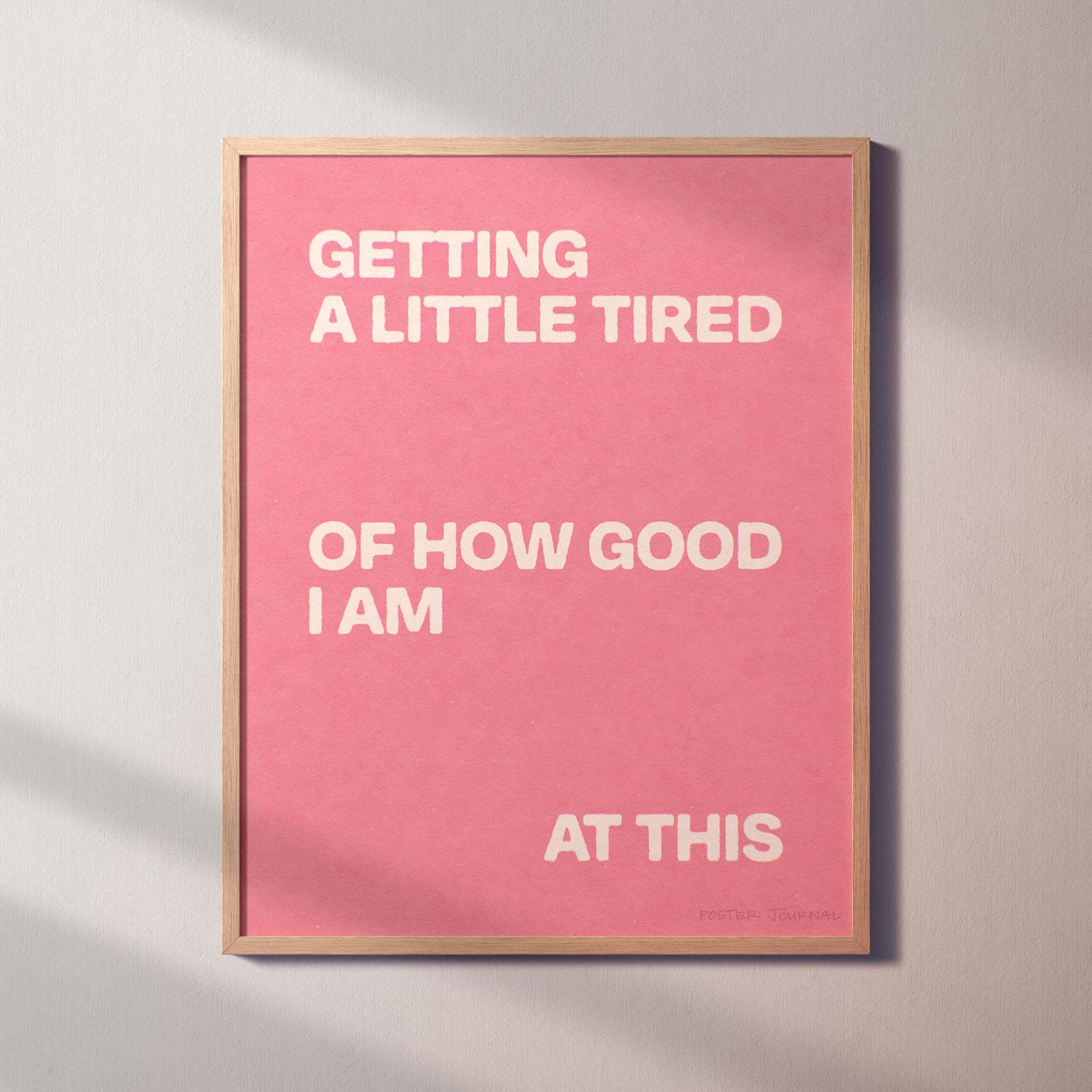 TIRED PRINT