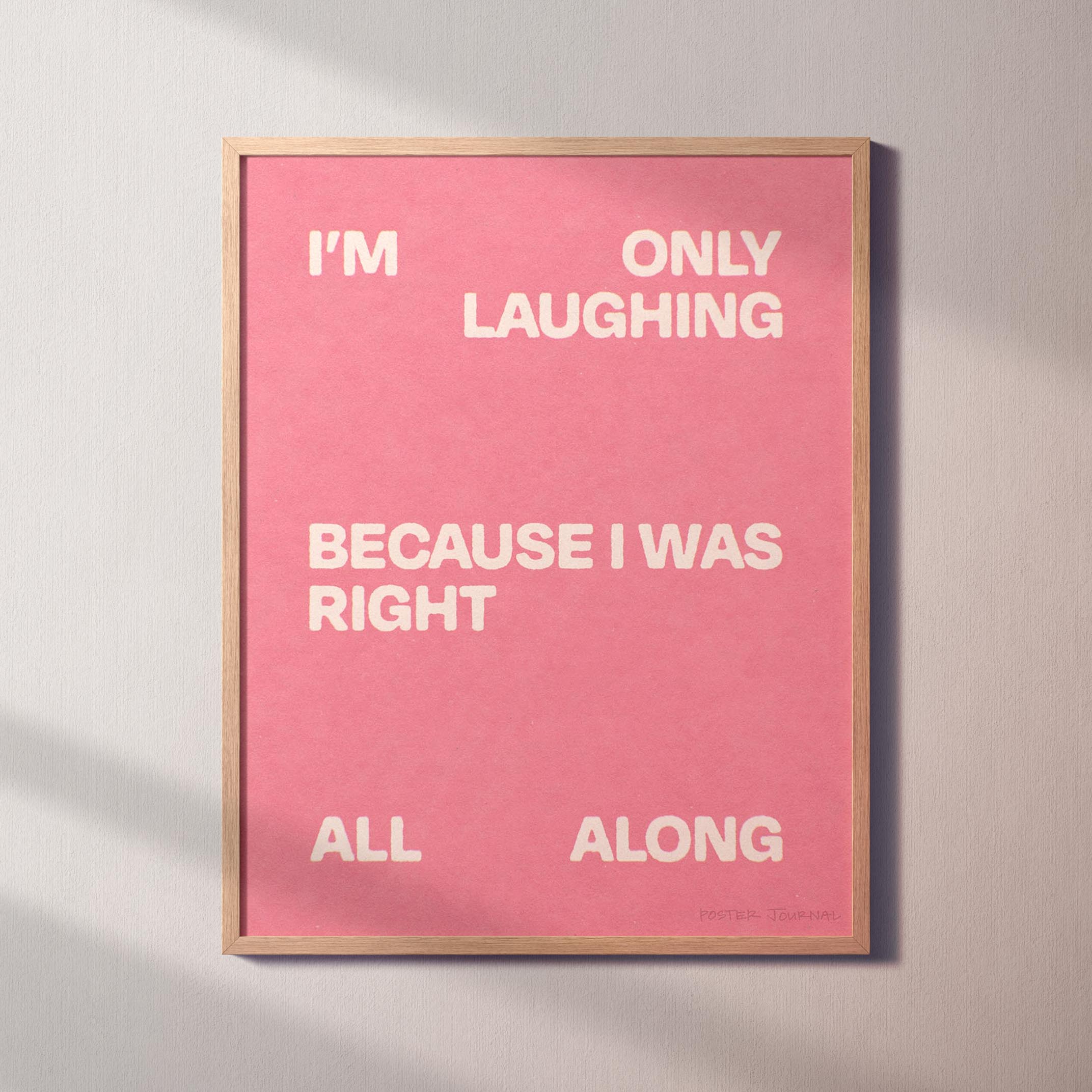 LAUGHING PRINT