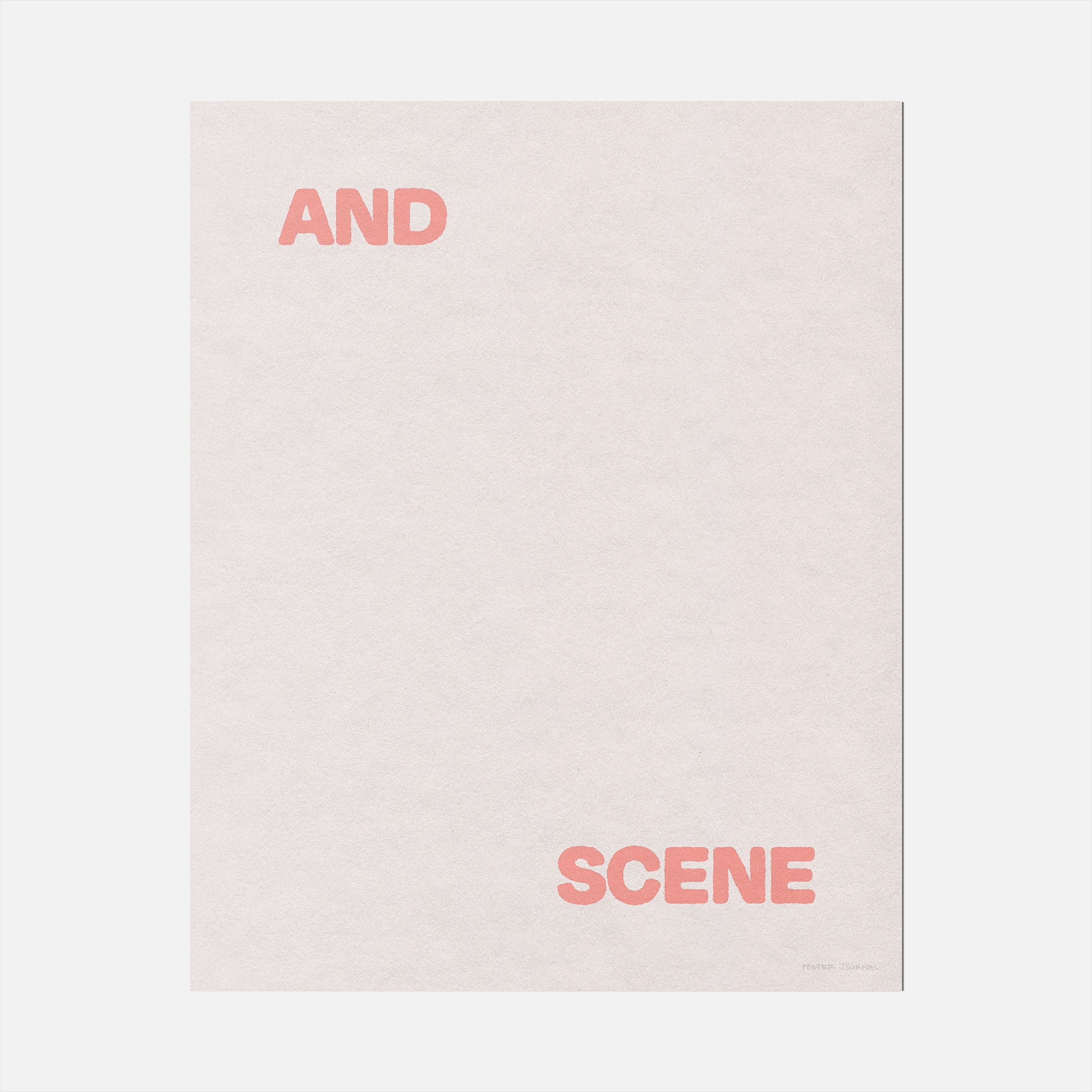 SCENE PRINT