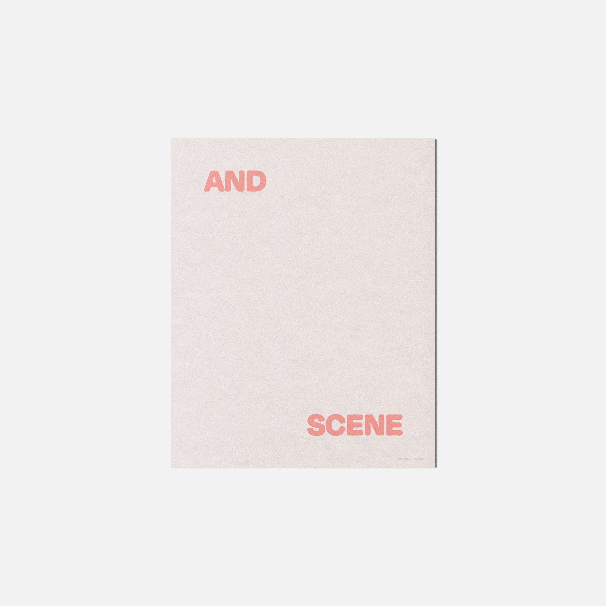 SCENE PRINT