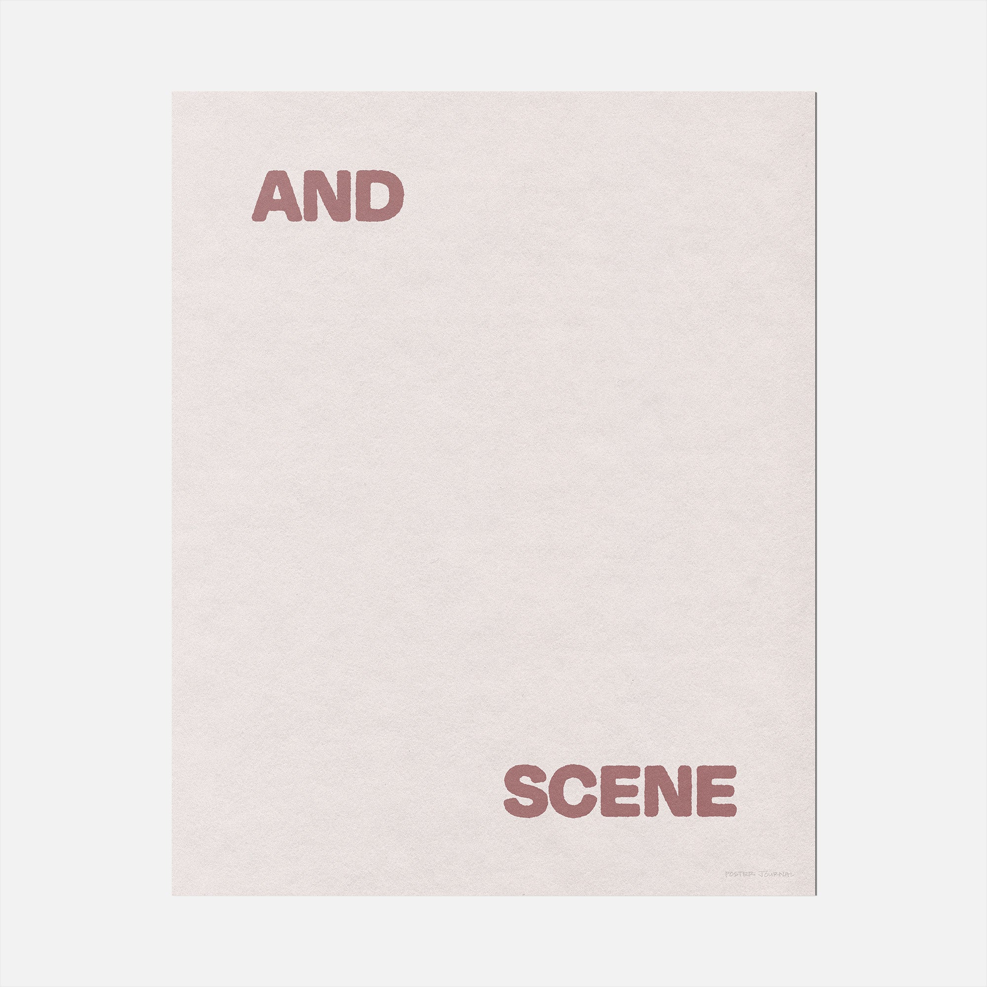 SCENE PRINT
