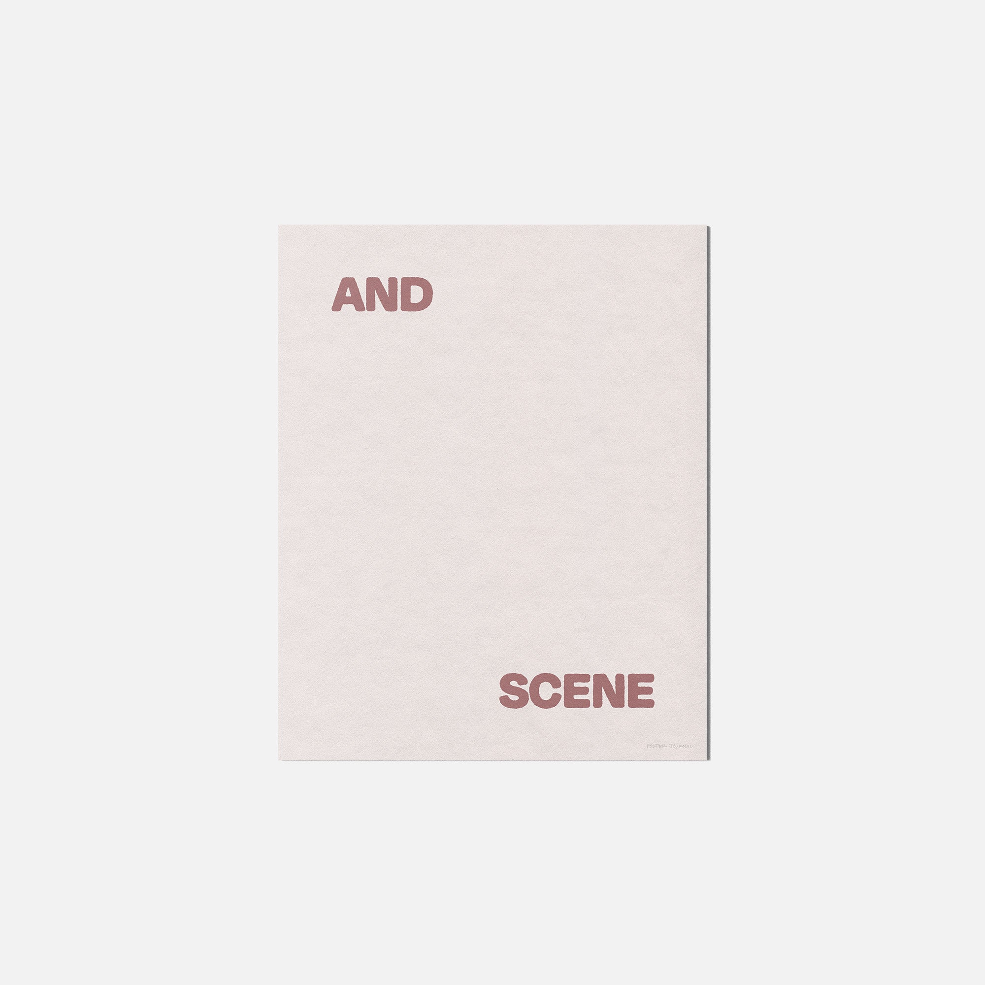 SCENE PRINT