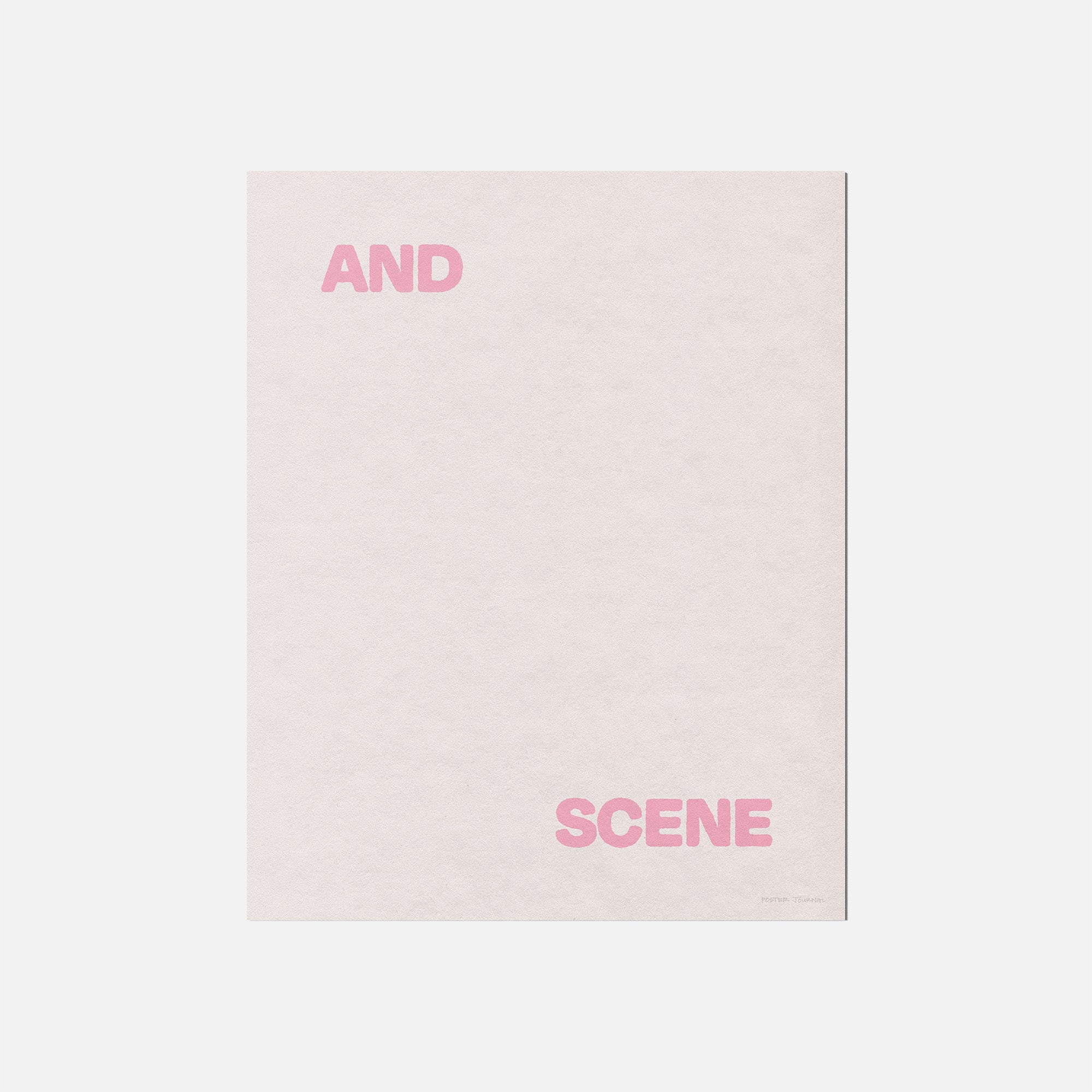 SCENE PRINT