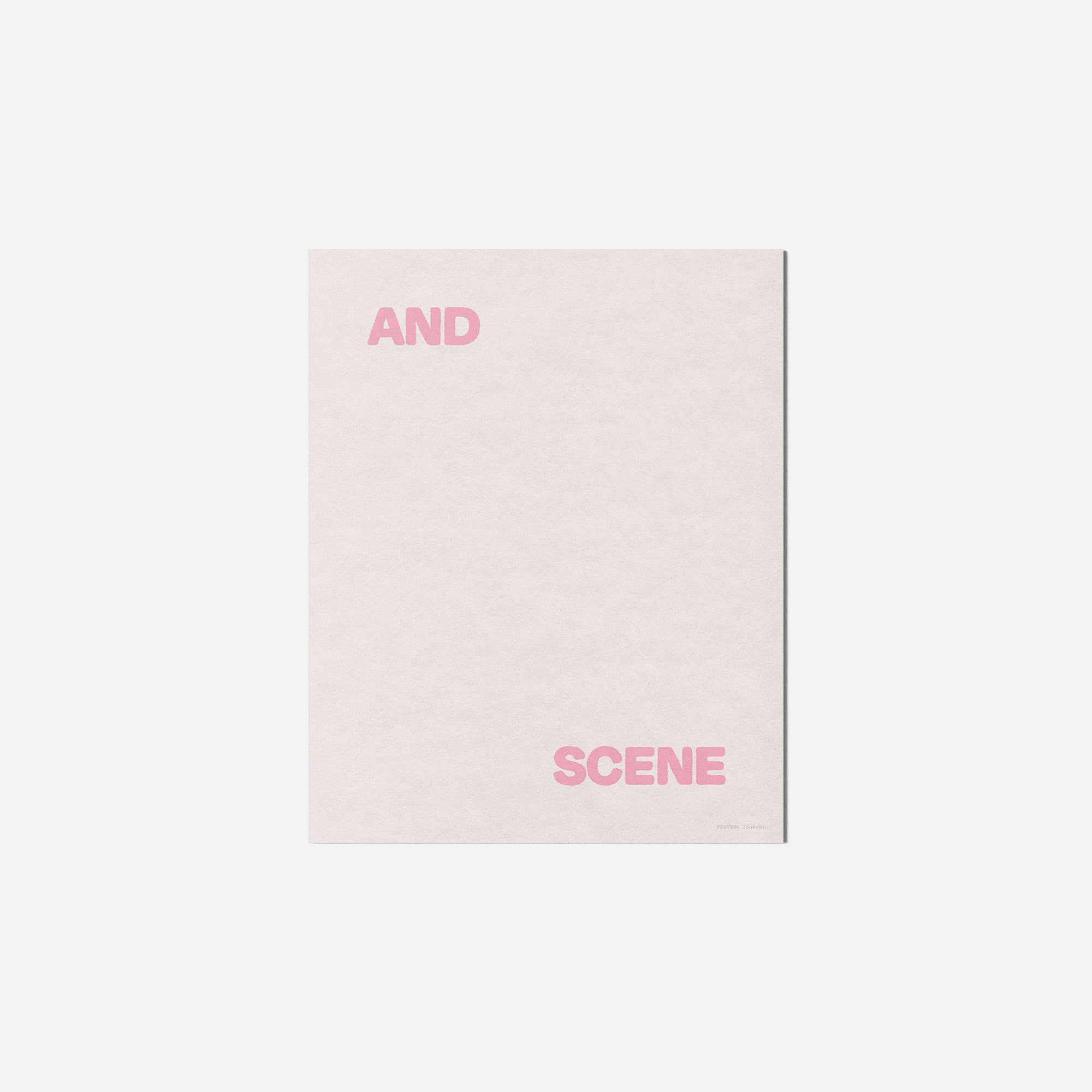 SCENE PRINT