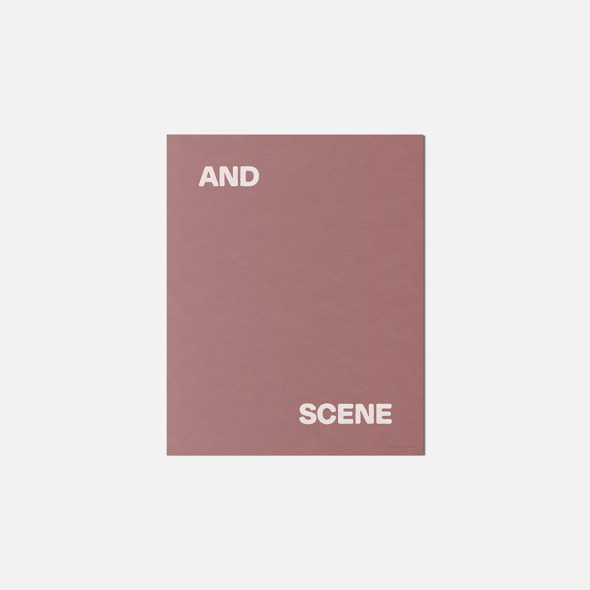 SCENE PRINT