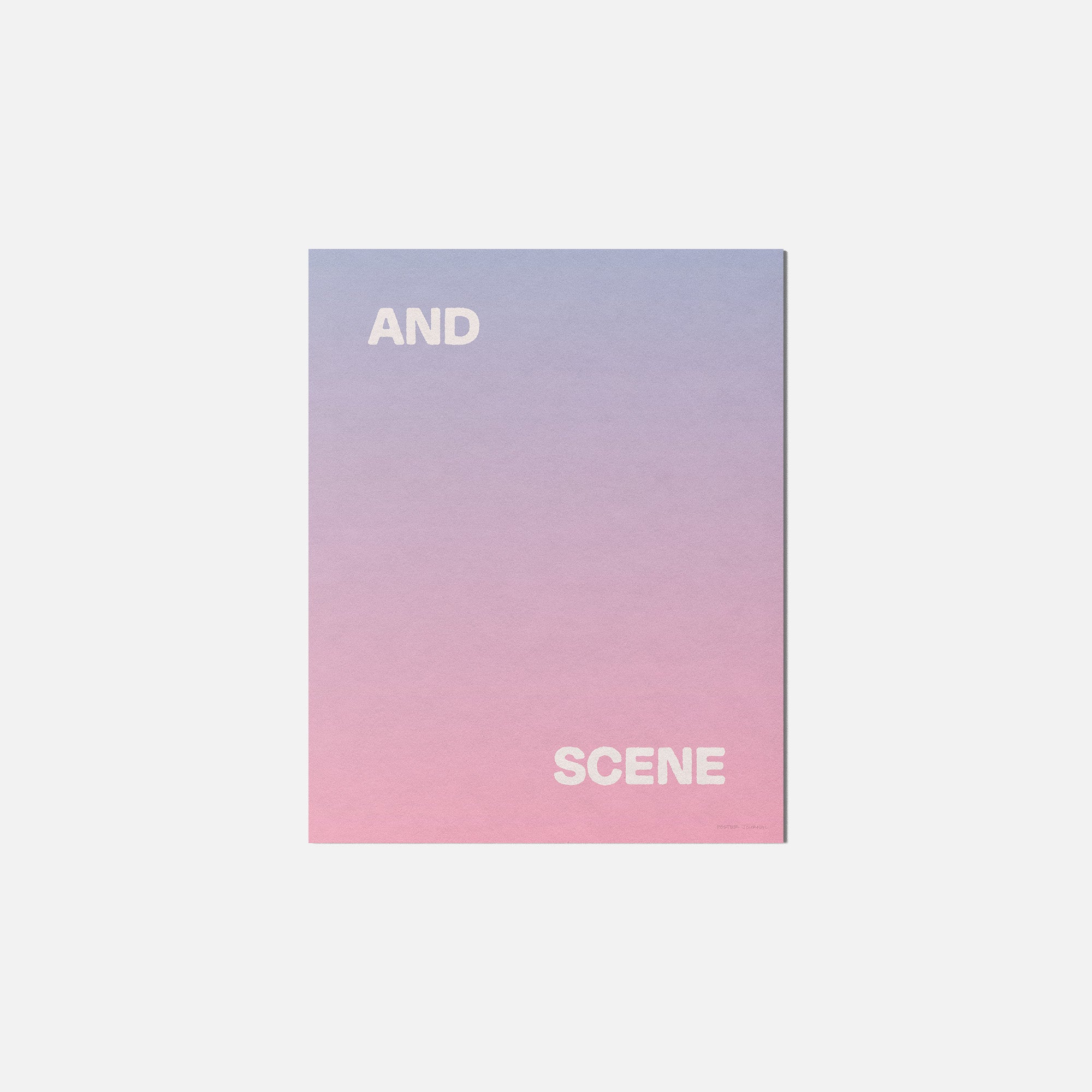 SCENE PRINT