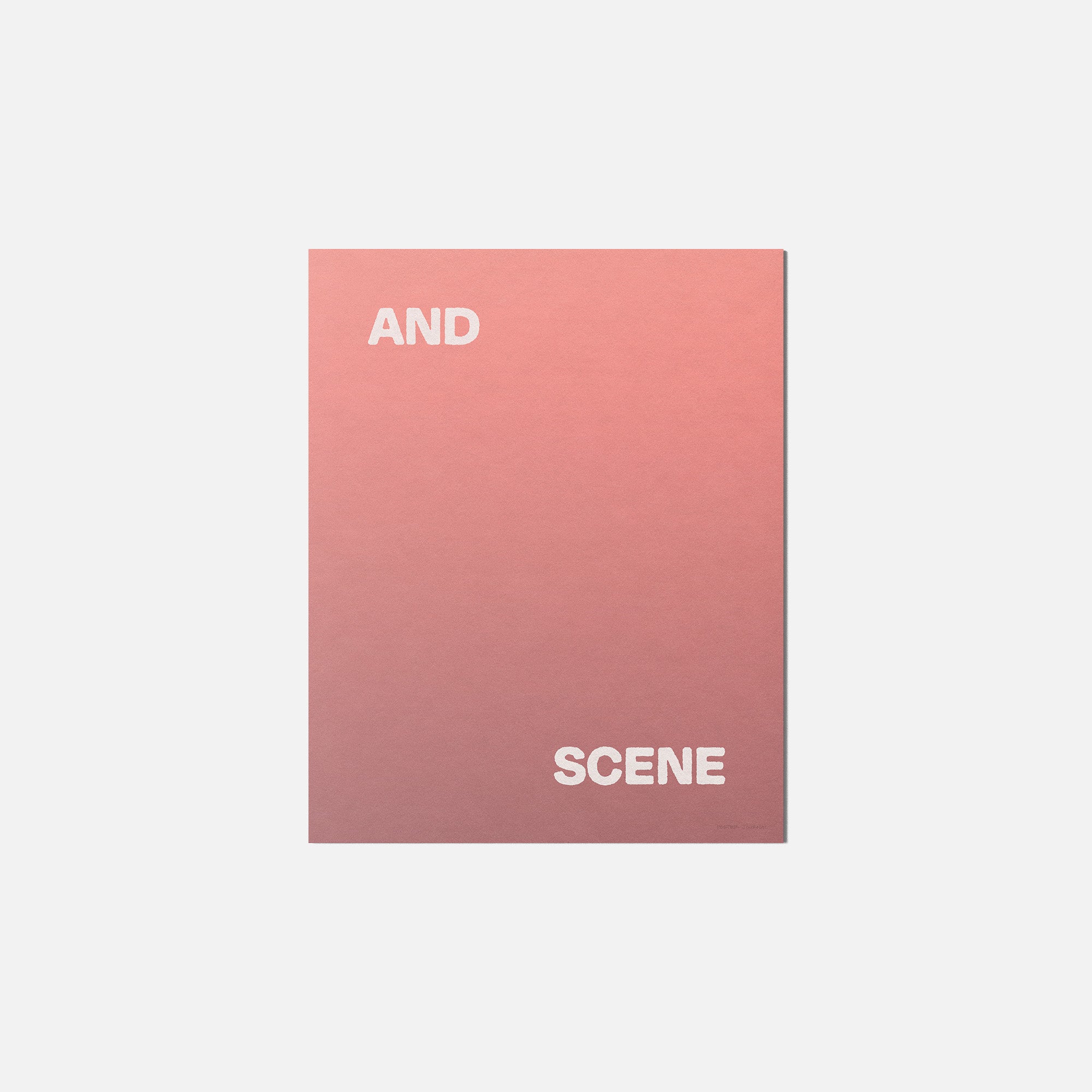 SCENE PRINT
