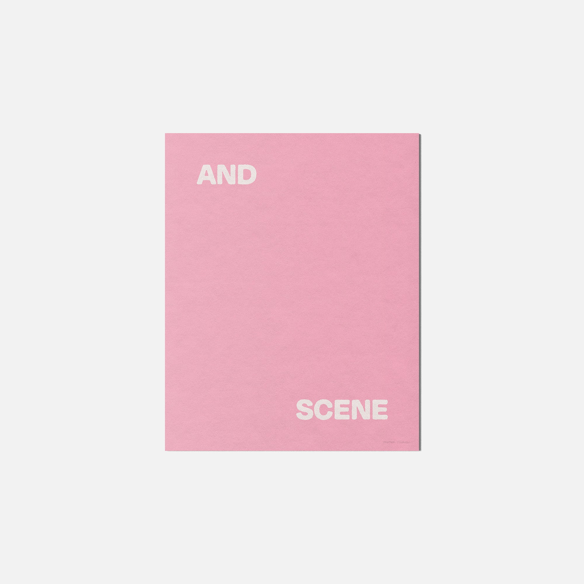 SCENE PRINT