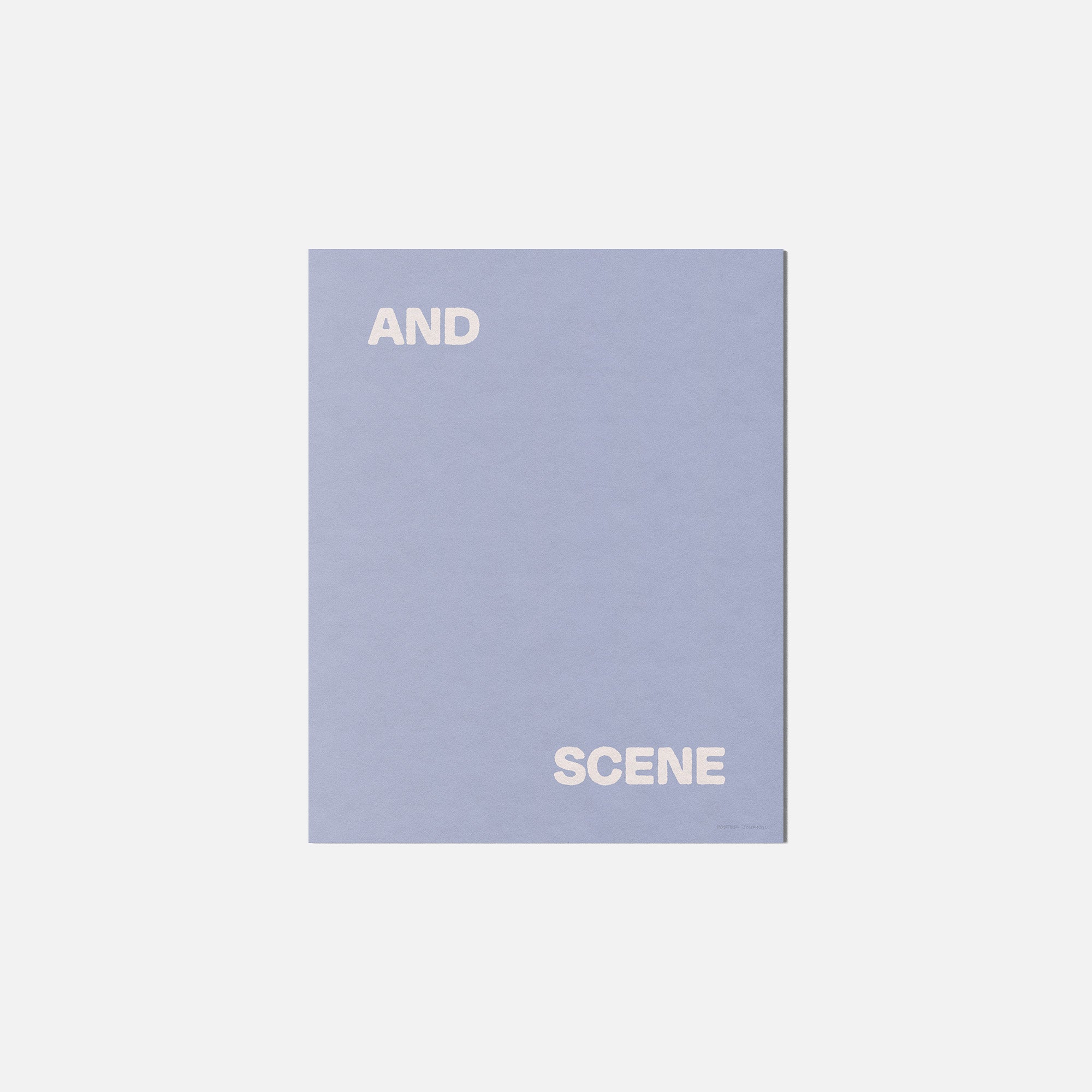 SCENE PRINT