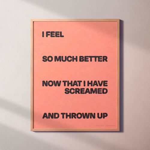 SCREAMED PRINT