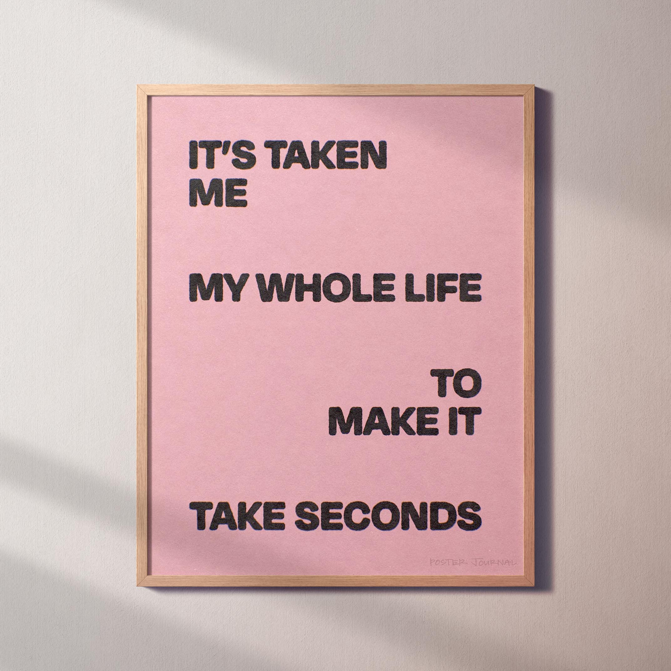 SECONDS PRINT