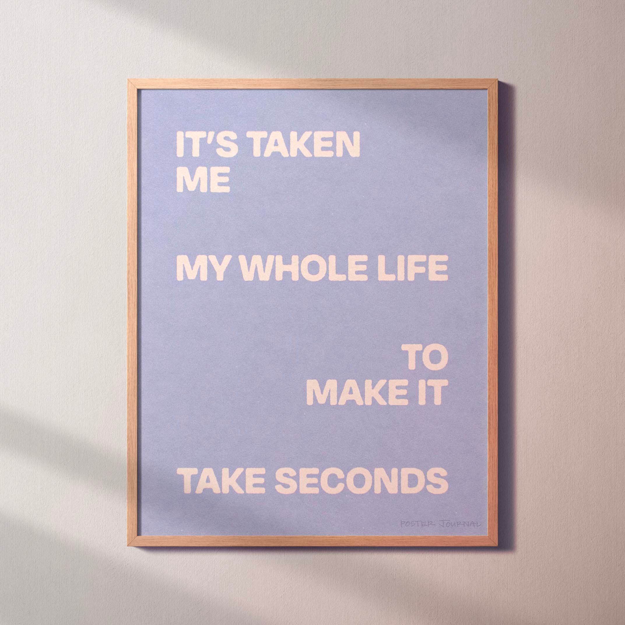 SECONDS PRINT