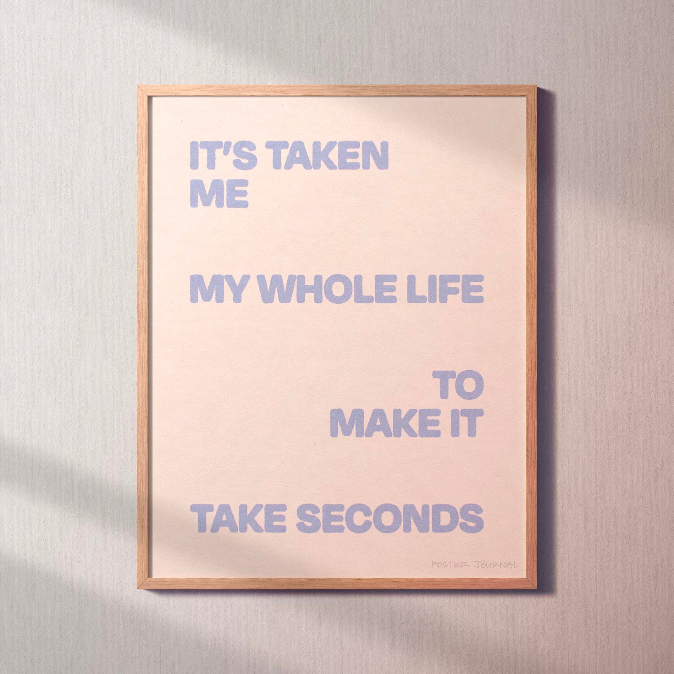 SECONDS PRINT