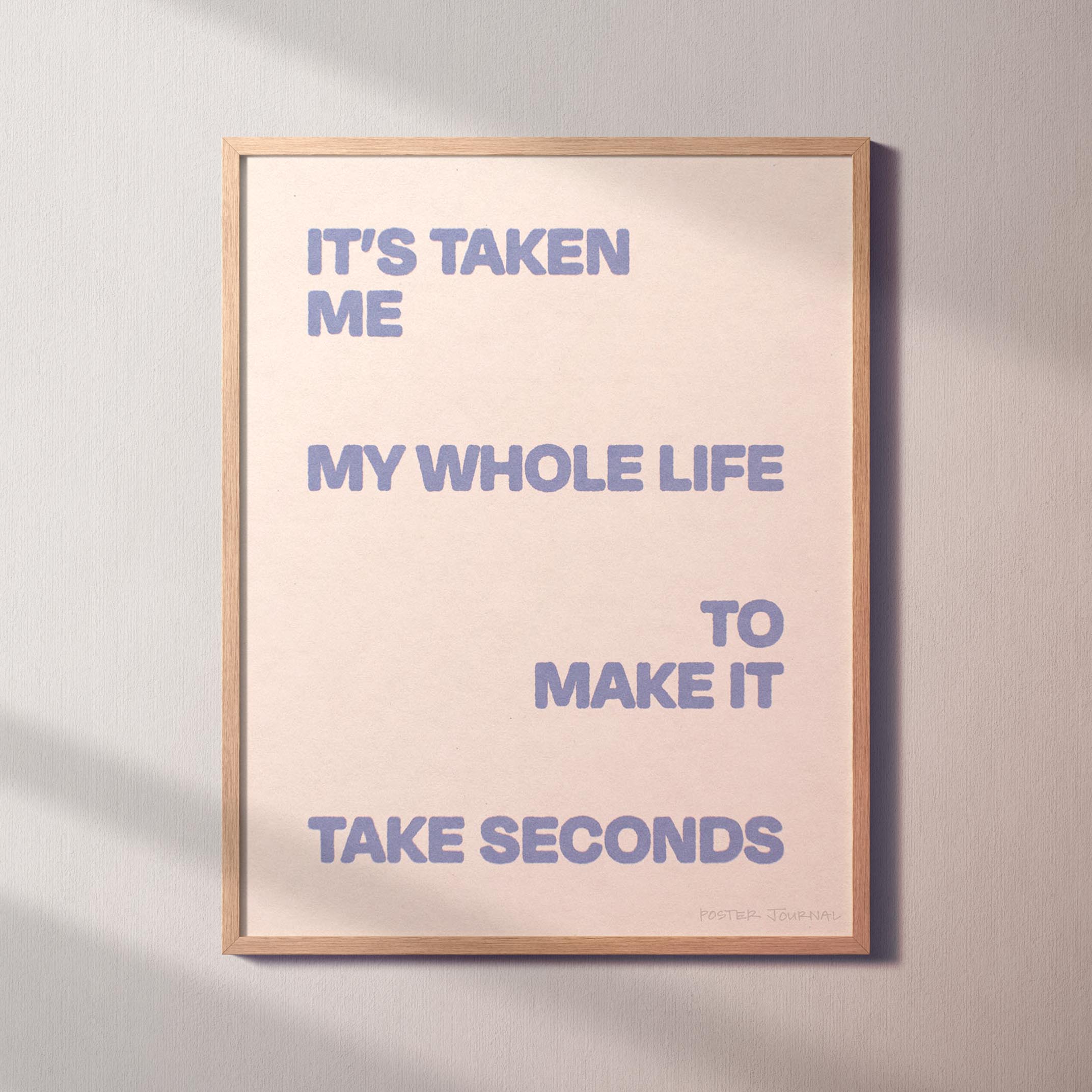 SECONDS PRINT
