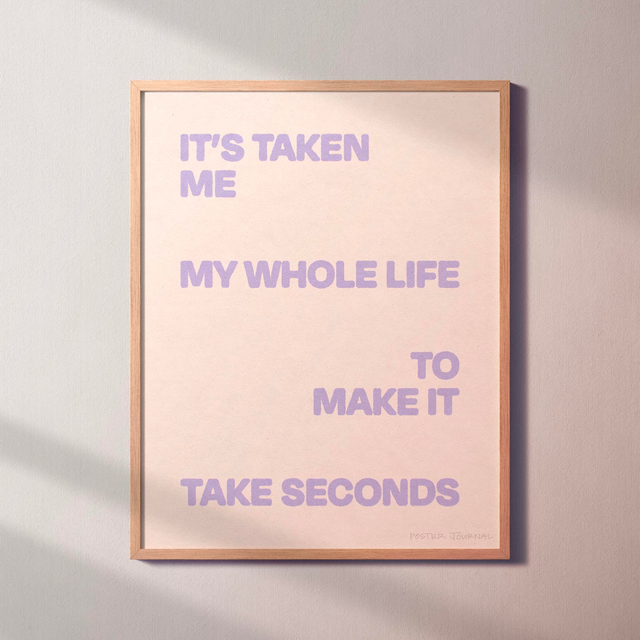 SECONDS PRINT