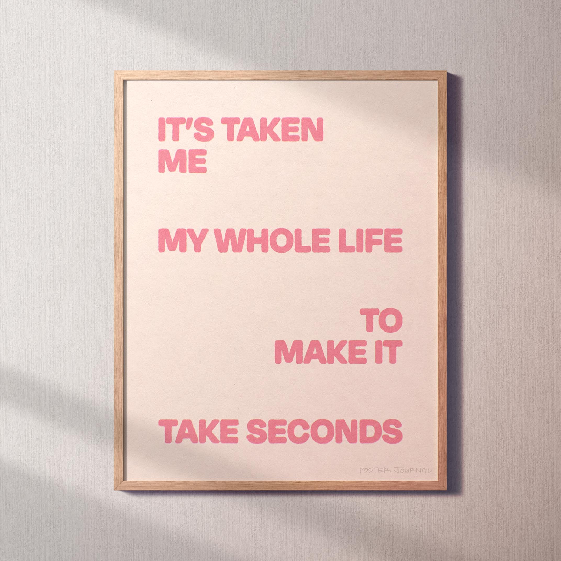 SECONDS PRINT