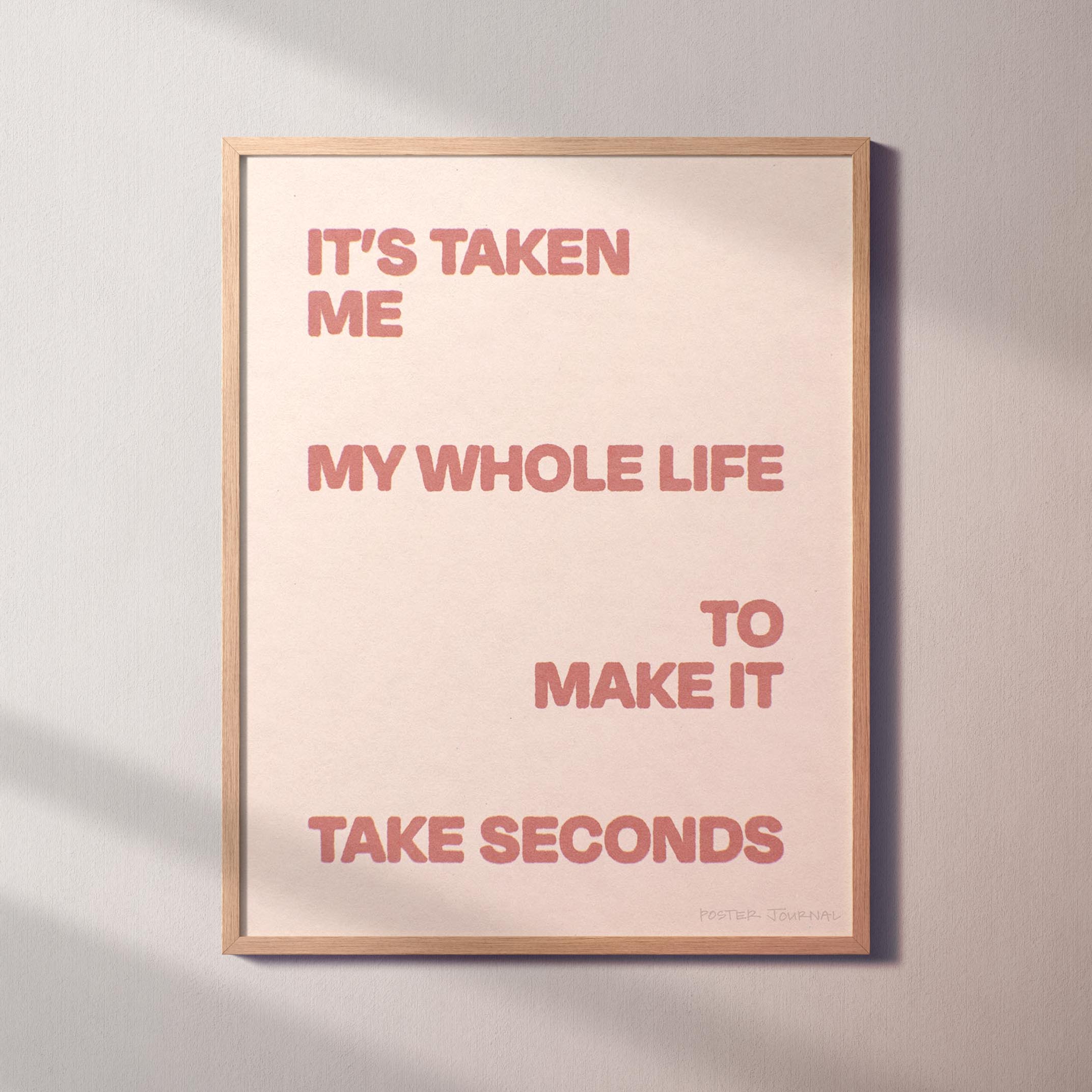 SECONDS PRINT