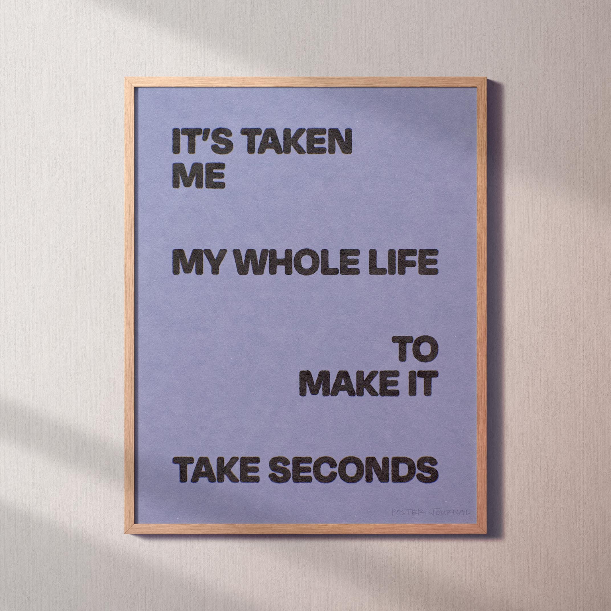 SECONDS PRINT