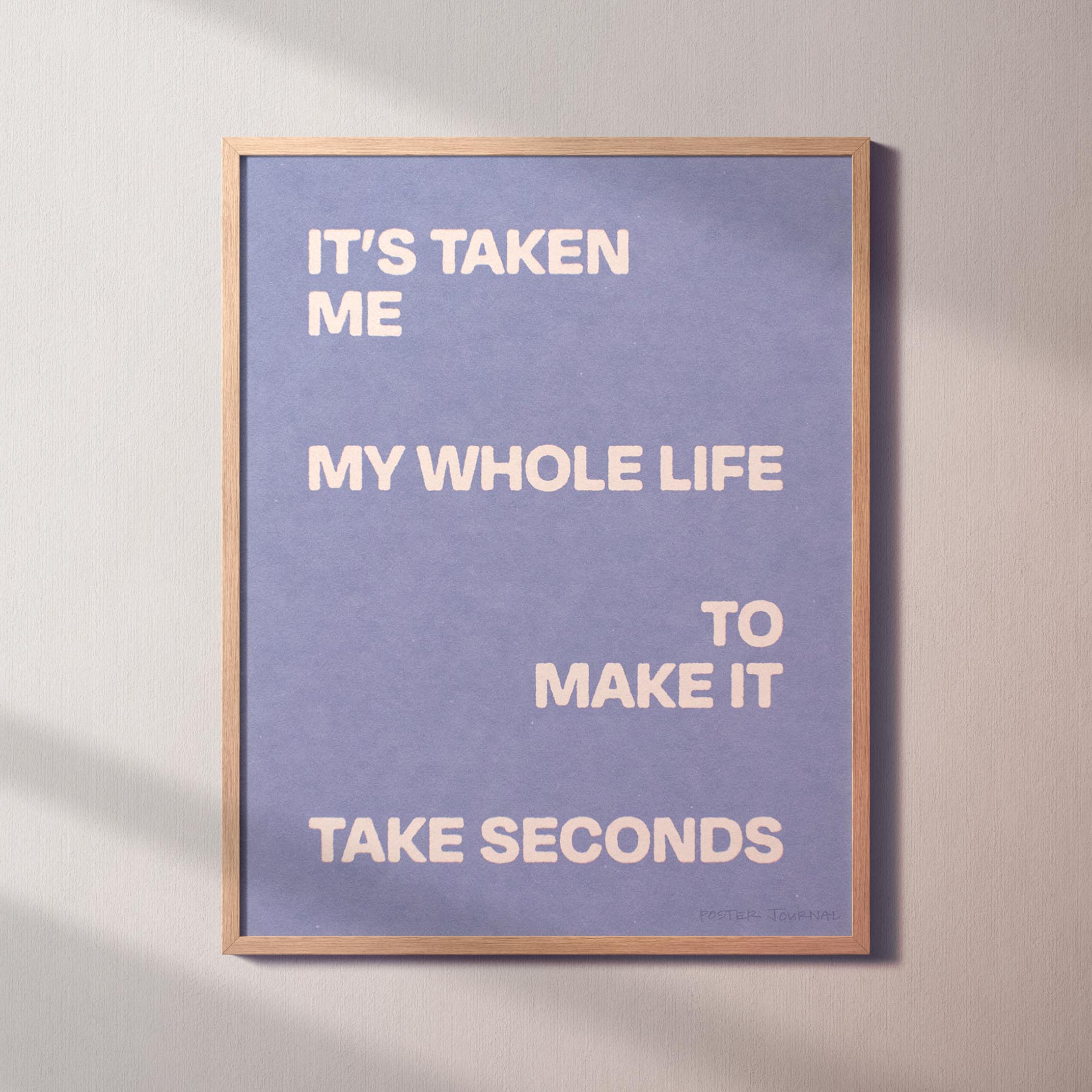 SECONDS PRINT