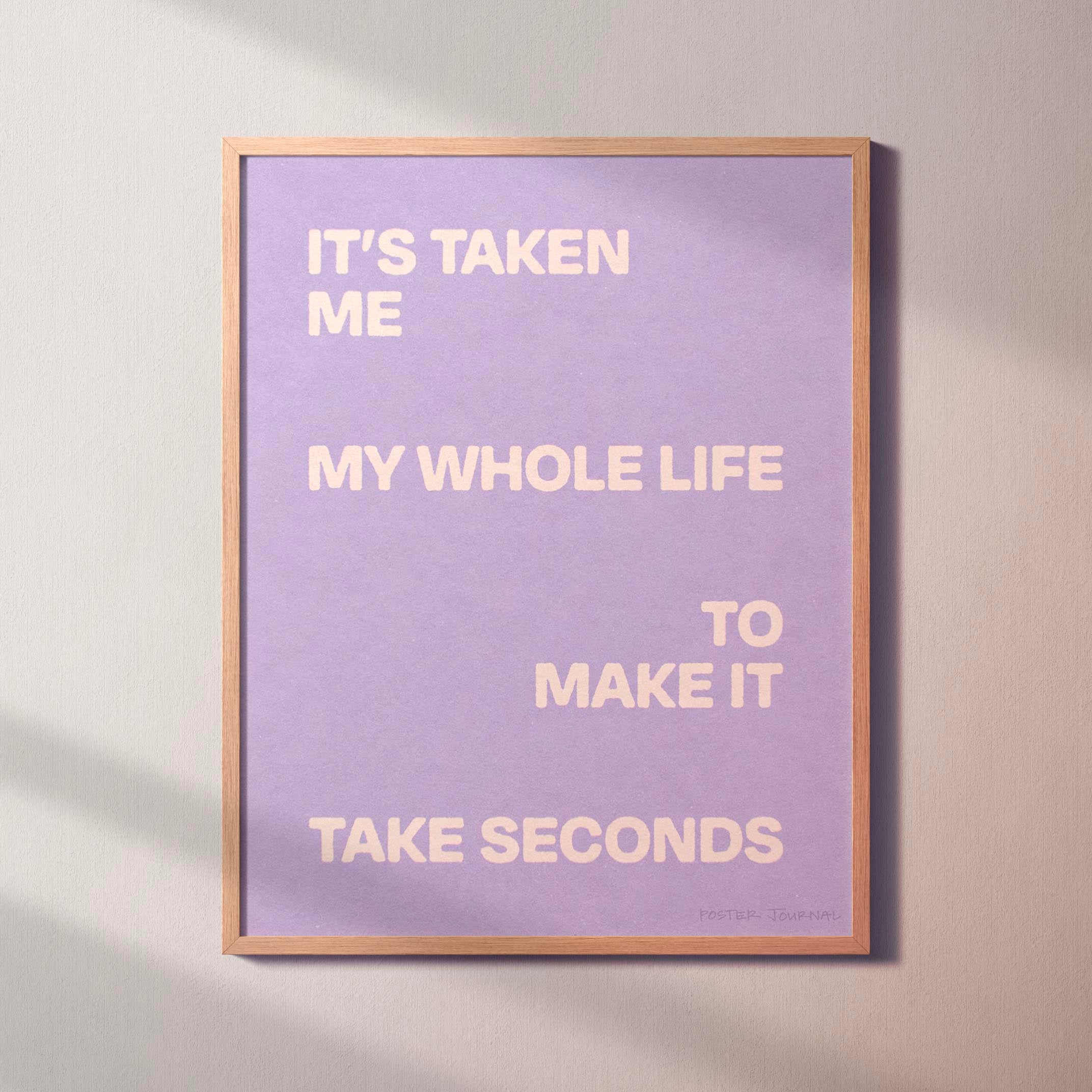 SECONDS PRINT
