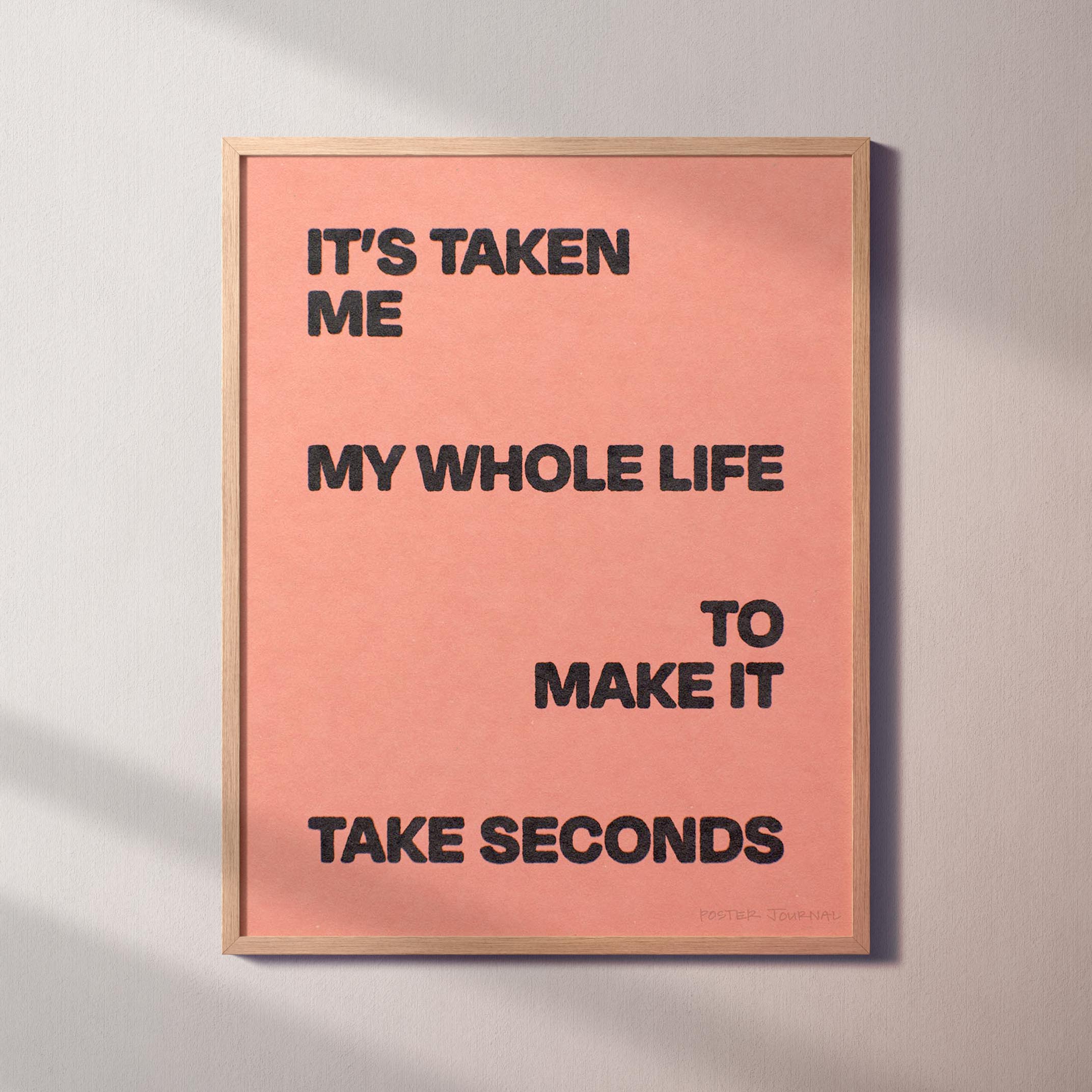 SECONDS PRINT