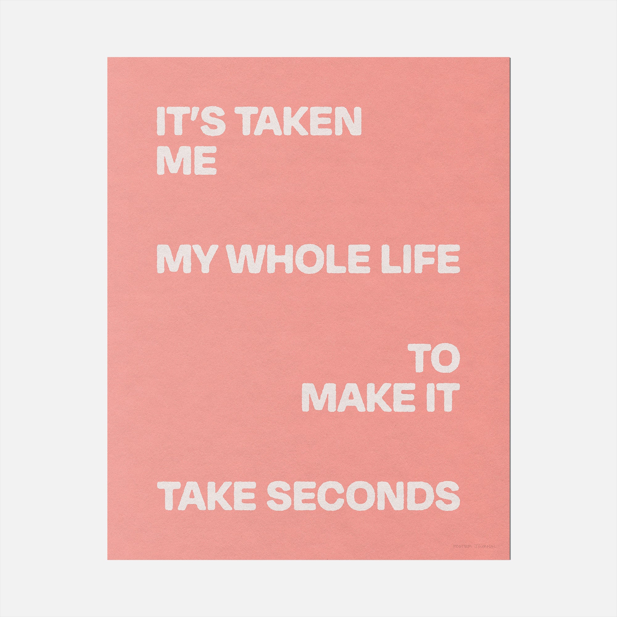 SECONDS PRINT