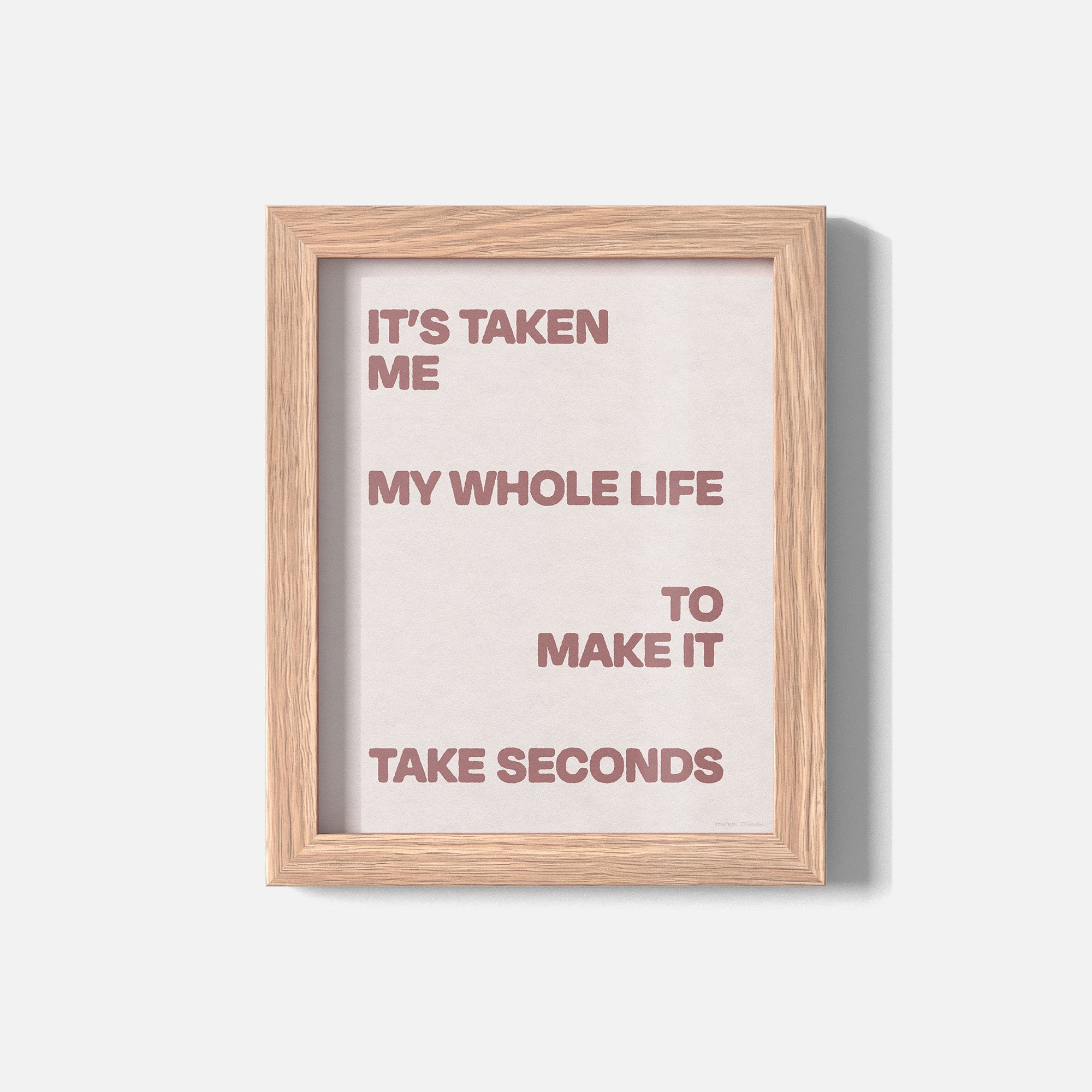 SECONDS PRINT