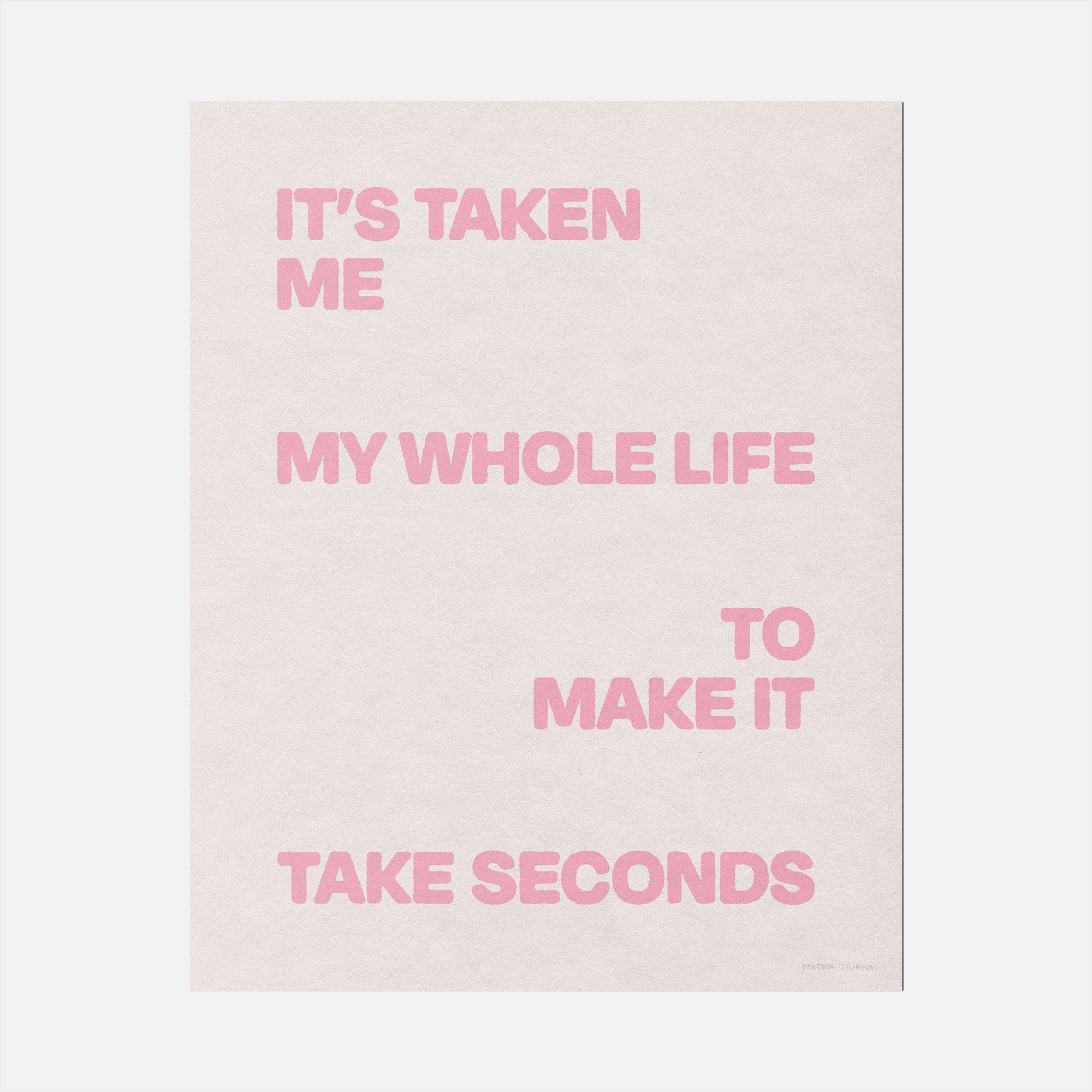 SECONDS PRINT