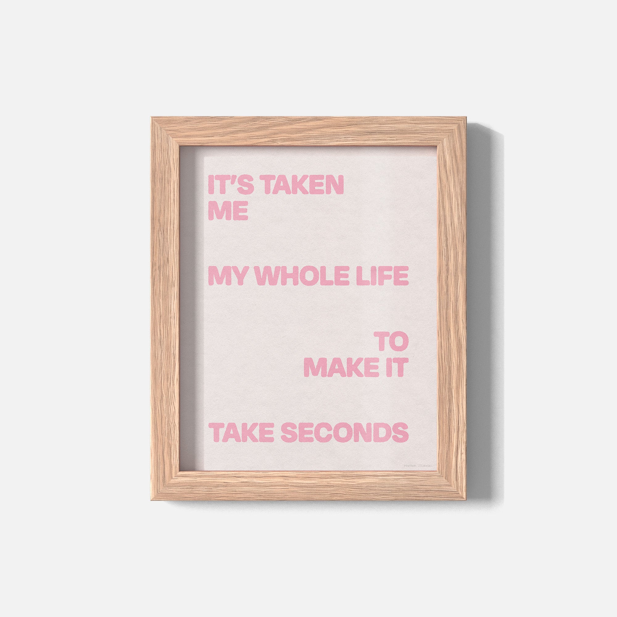 SECONDS PRINT