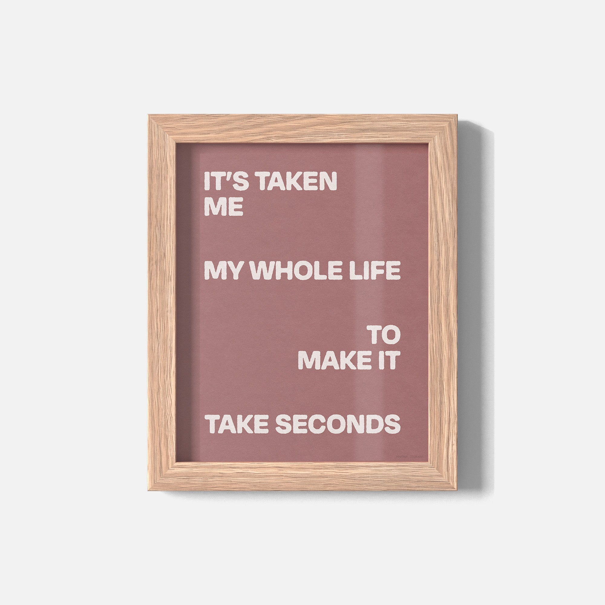 SECONDS PRINT