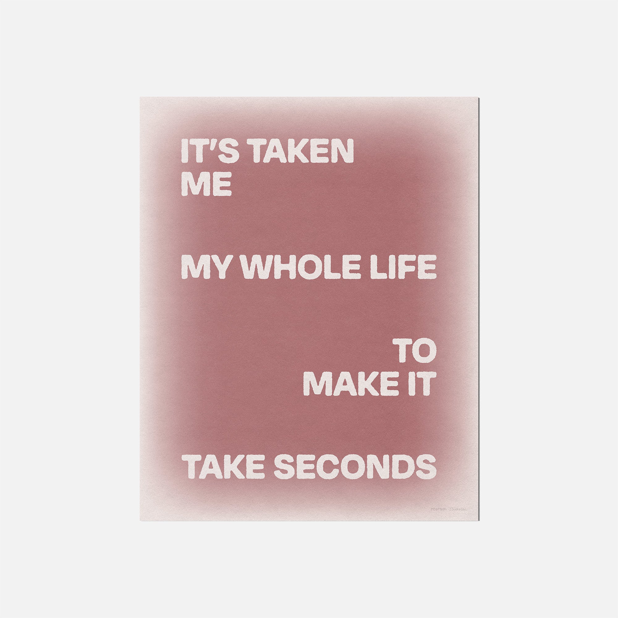 SECONDS PRINT