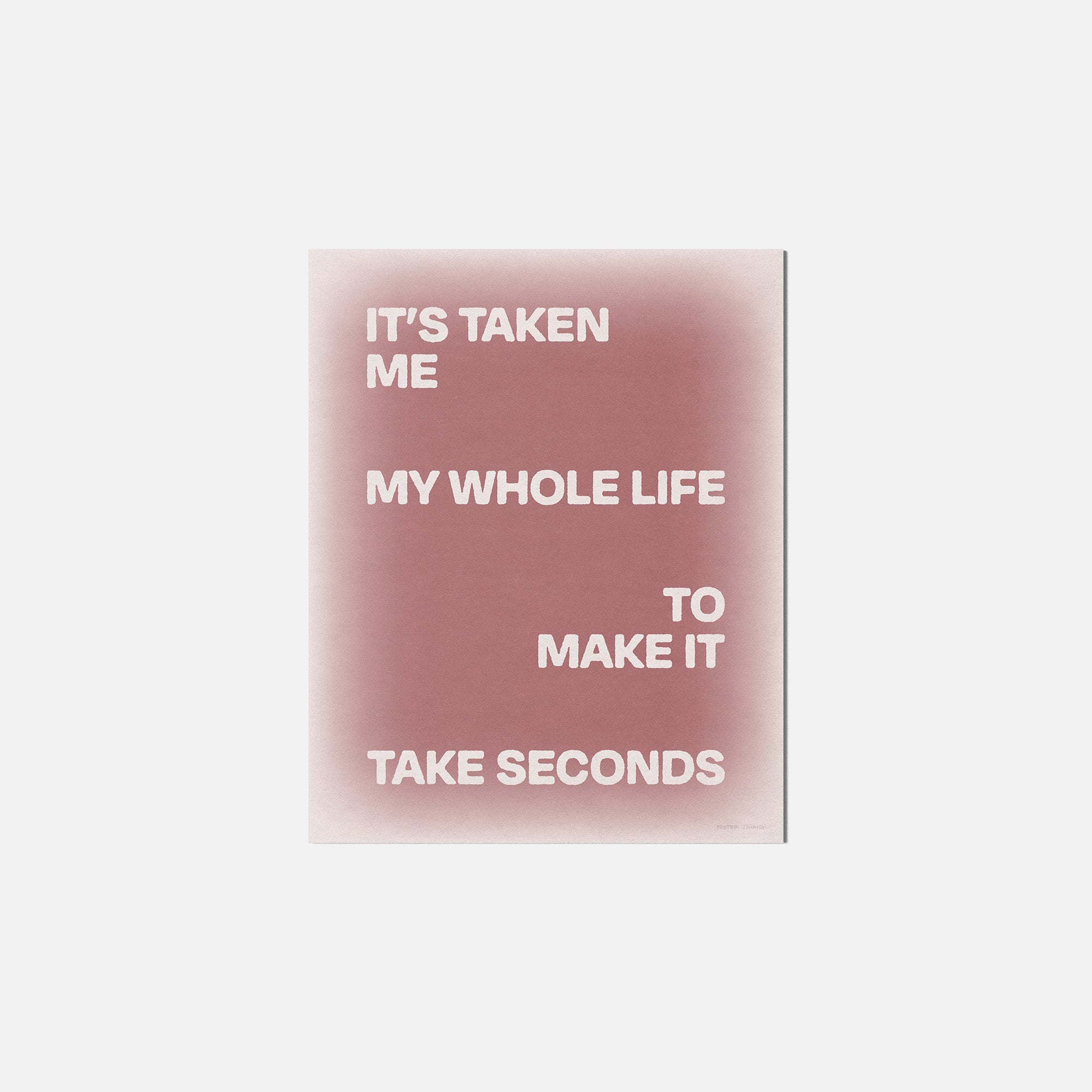 SECONDS PRINT