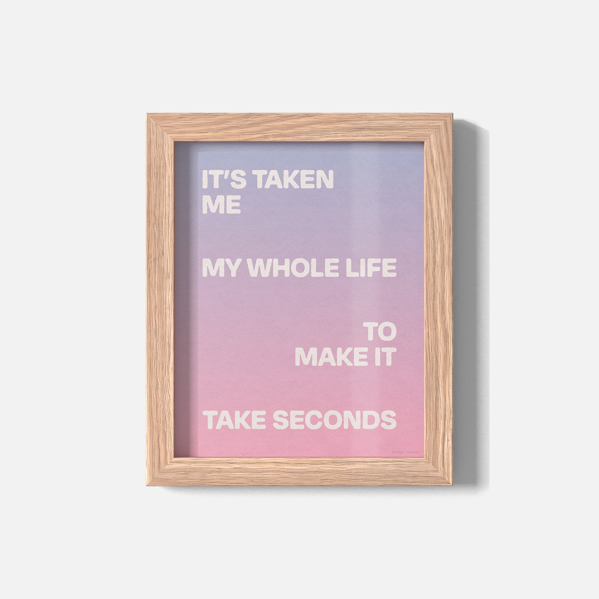 SECONDS PRINT