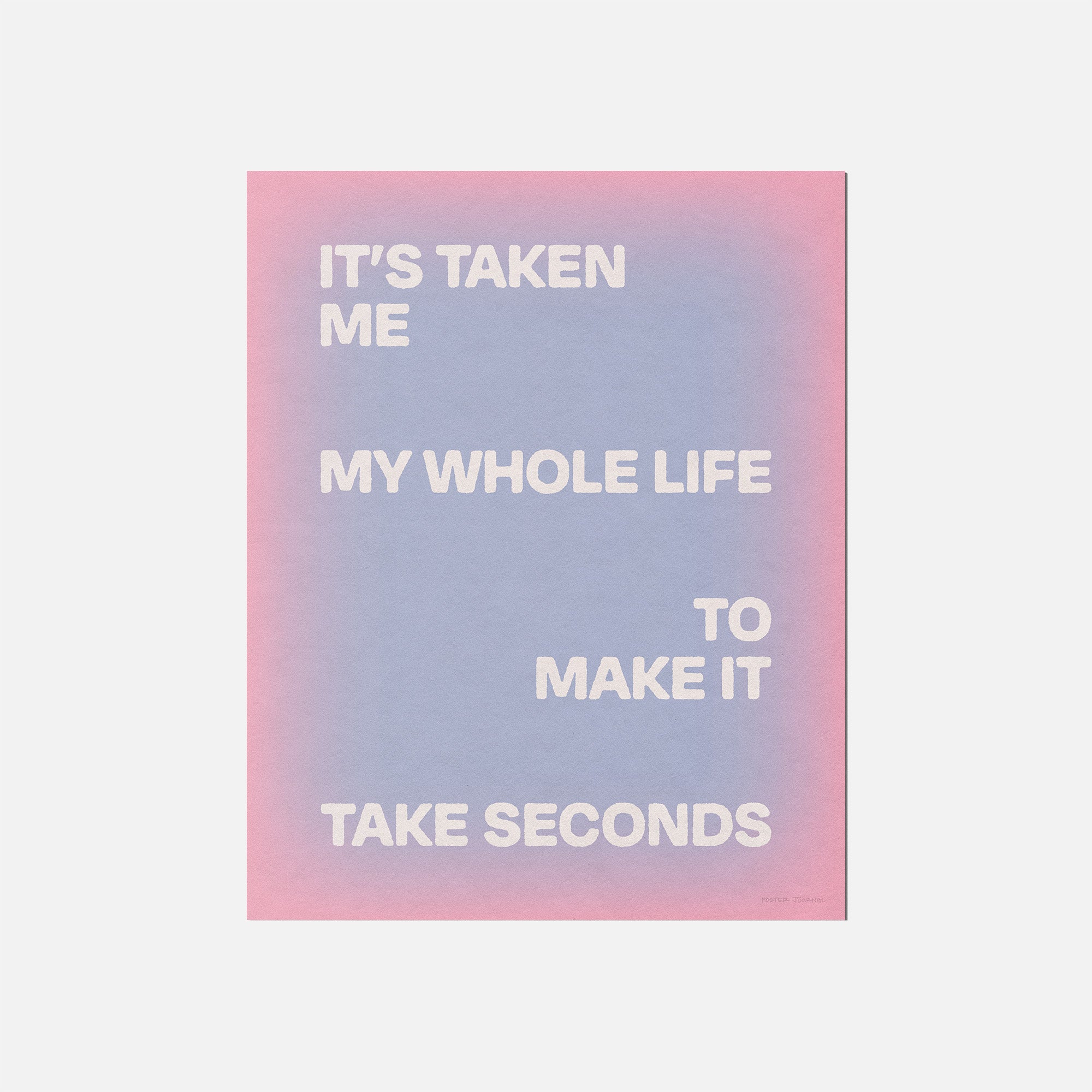 SECONDS PRINT
