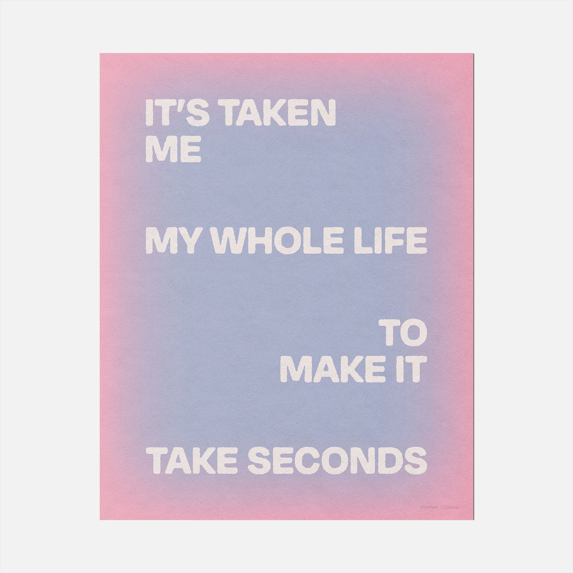 SECONDS PRINT
