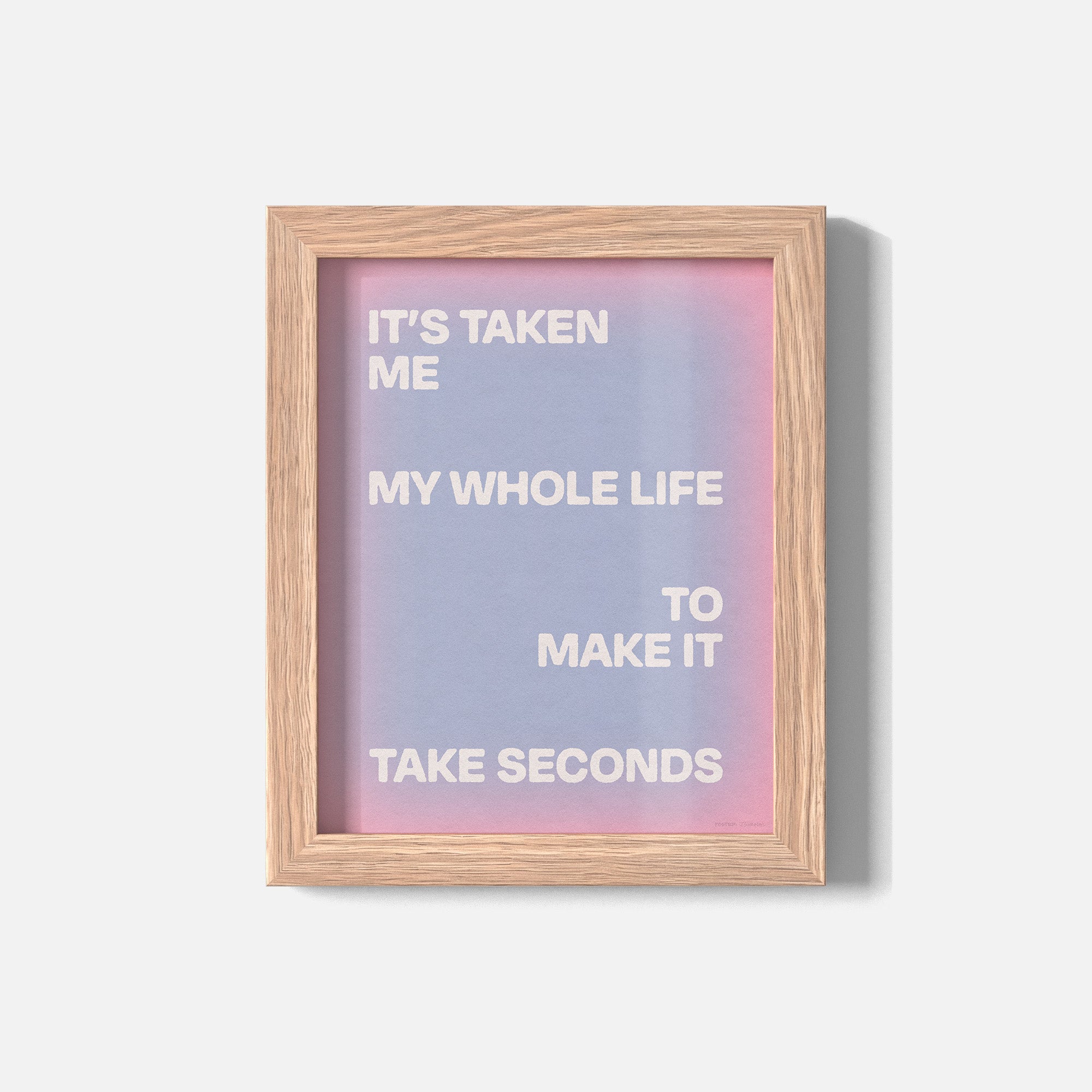 SECONDS PRINT