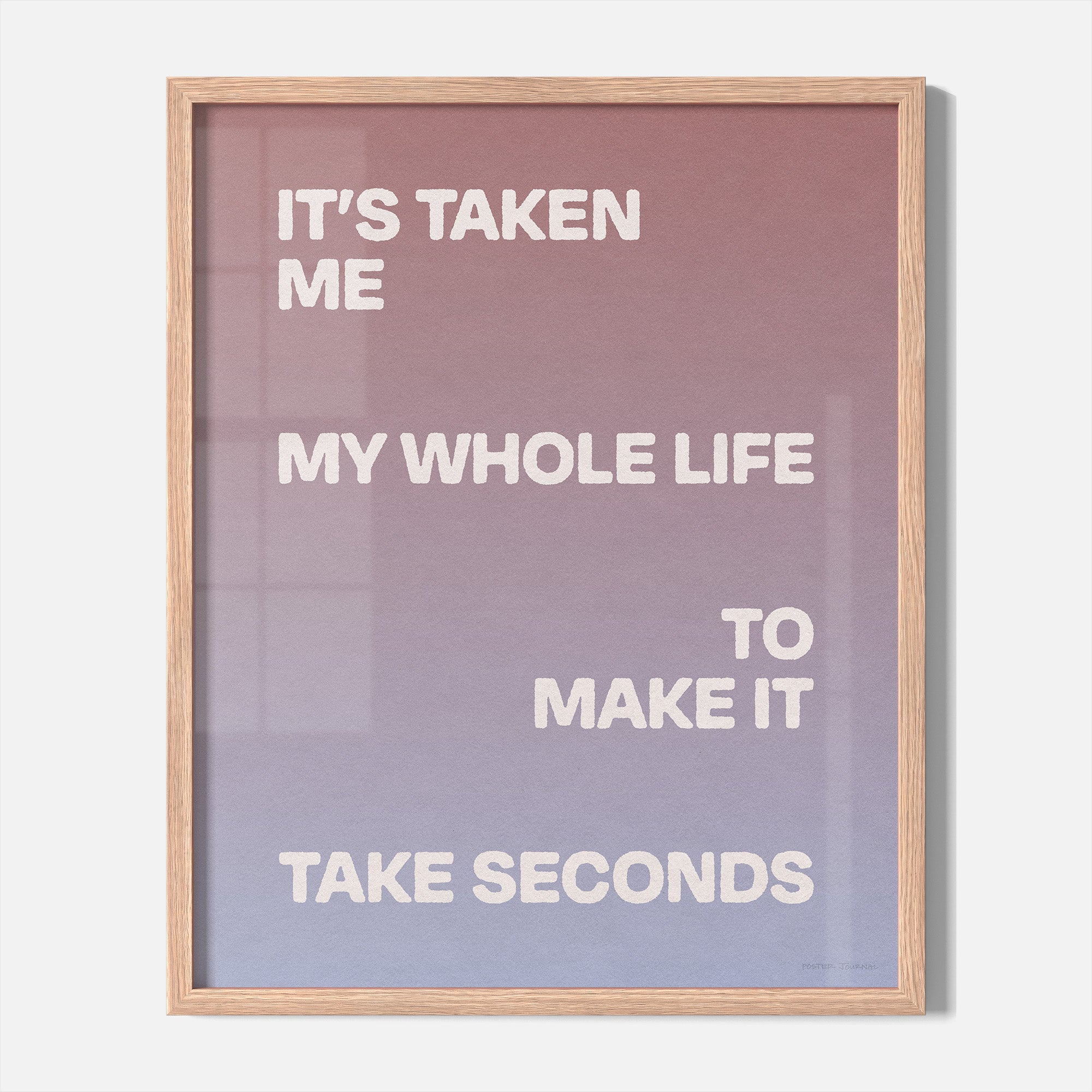 SECONDS PRINT