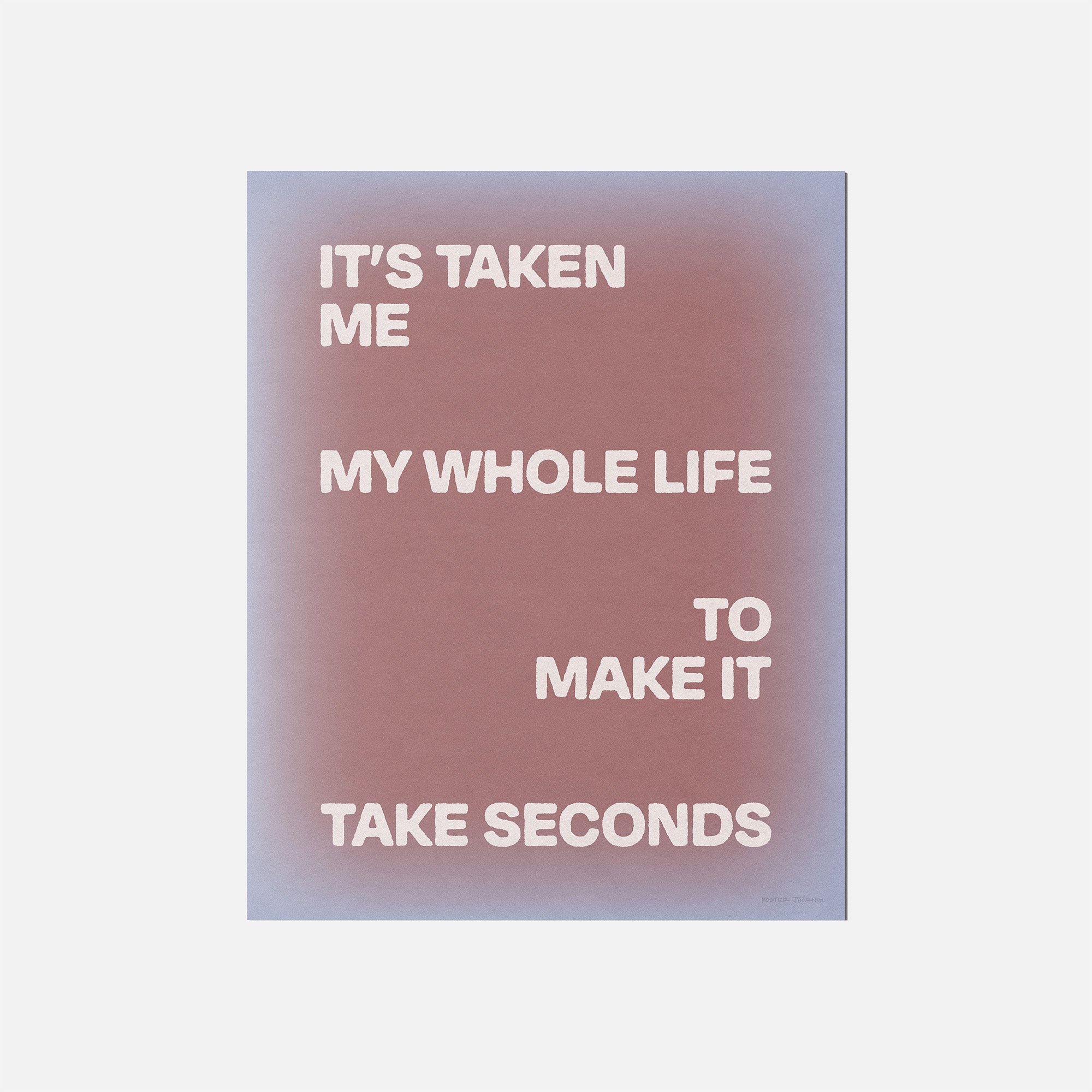 SECONDS PRINT