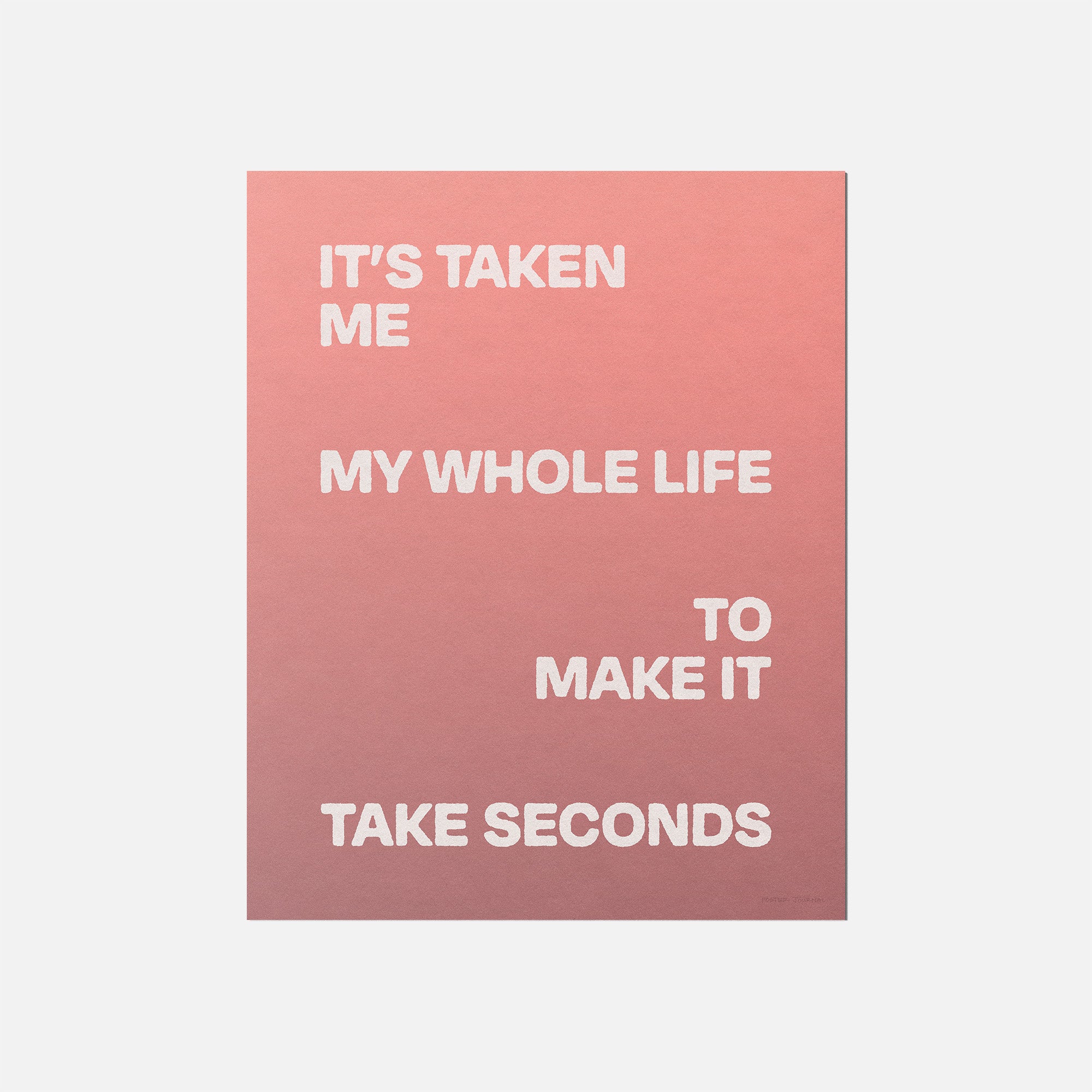 SECONDS PRINT