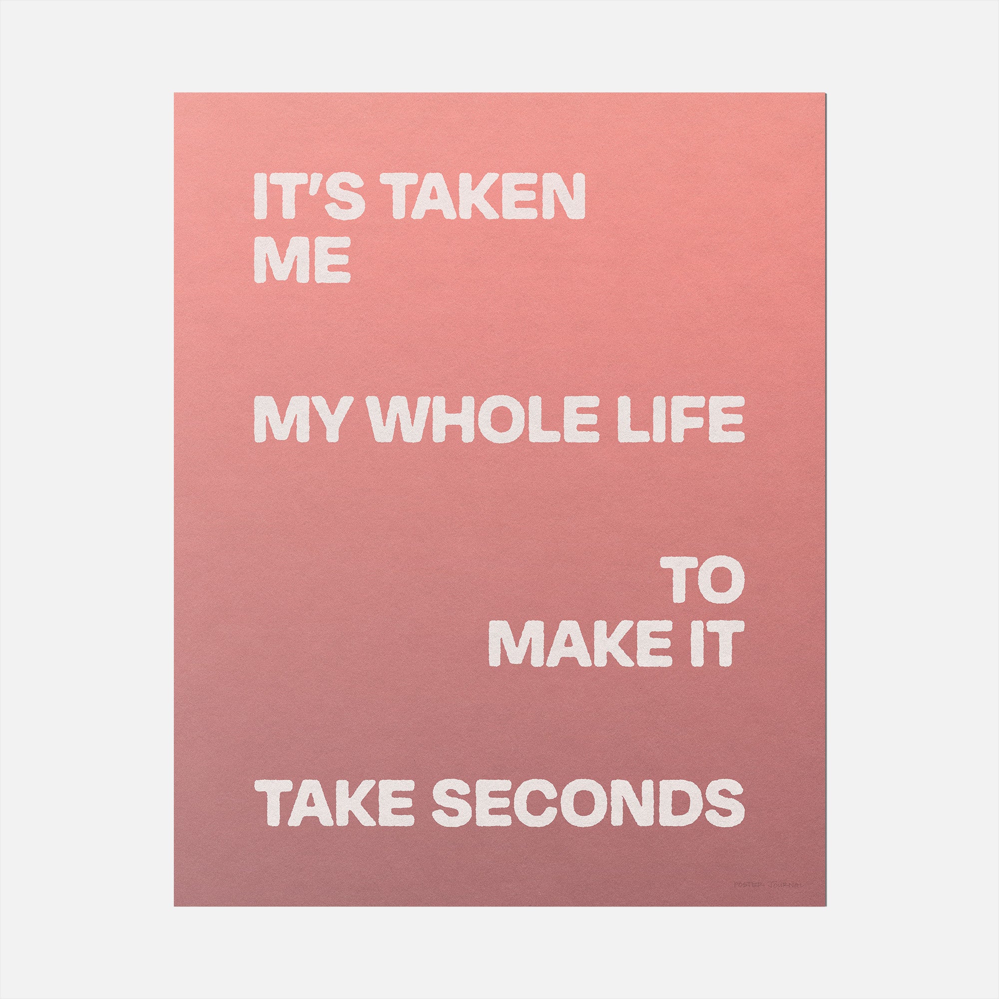 SECONDS PRINT