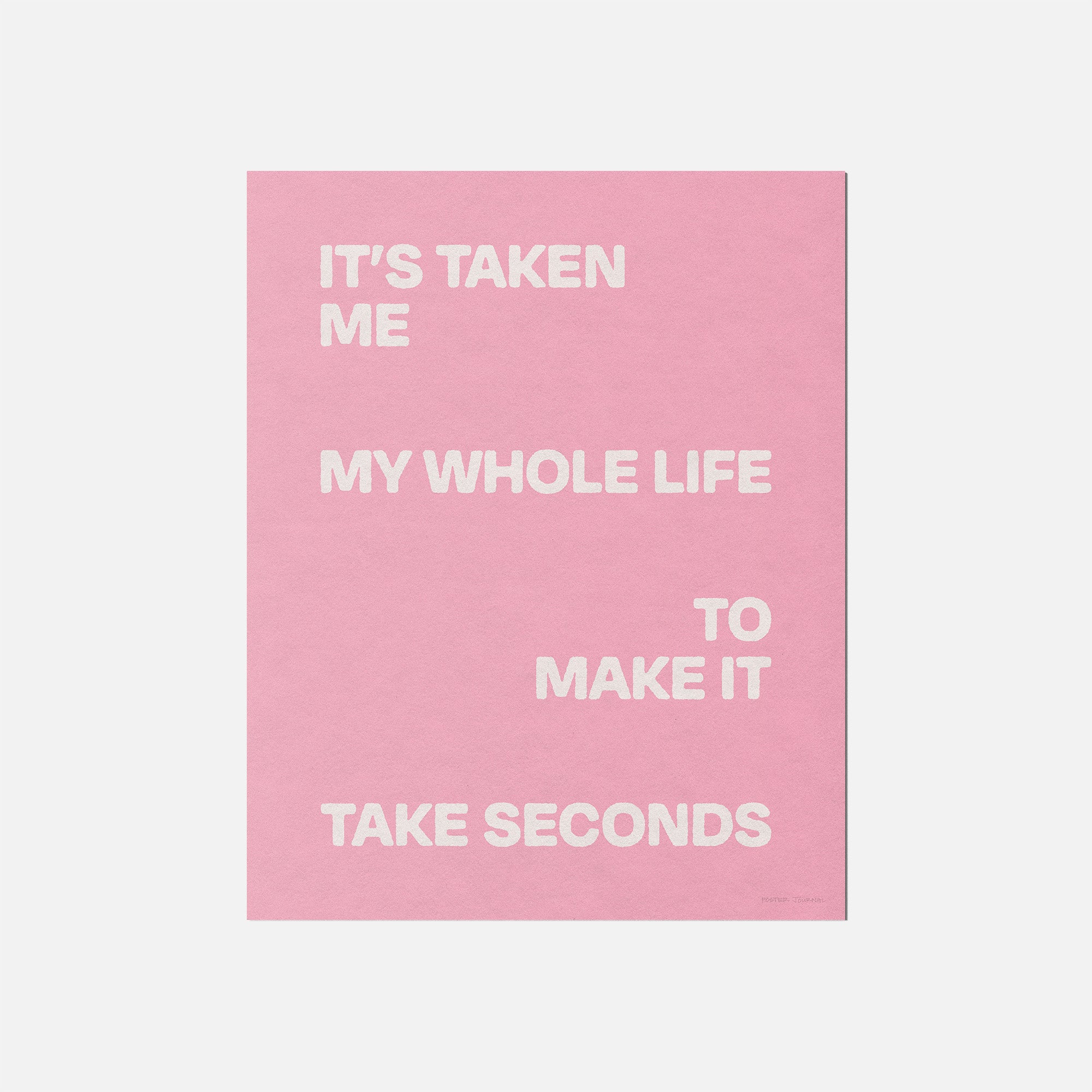 SECONDS PRINT