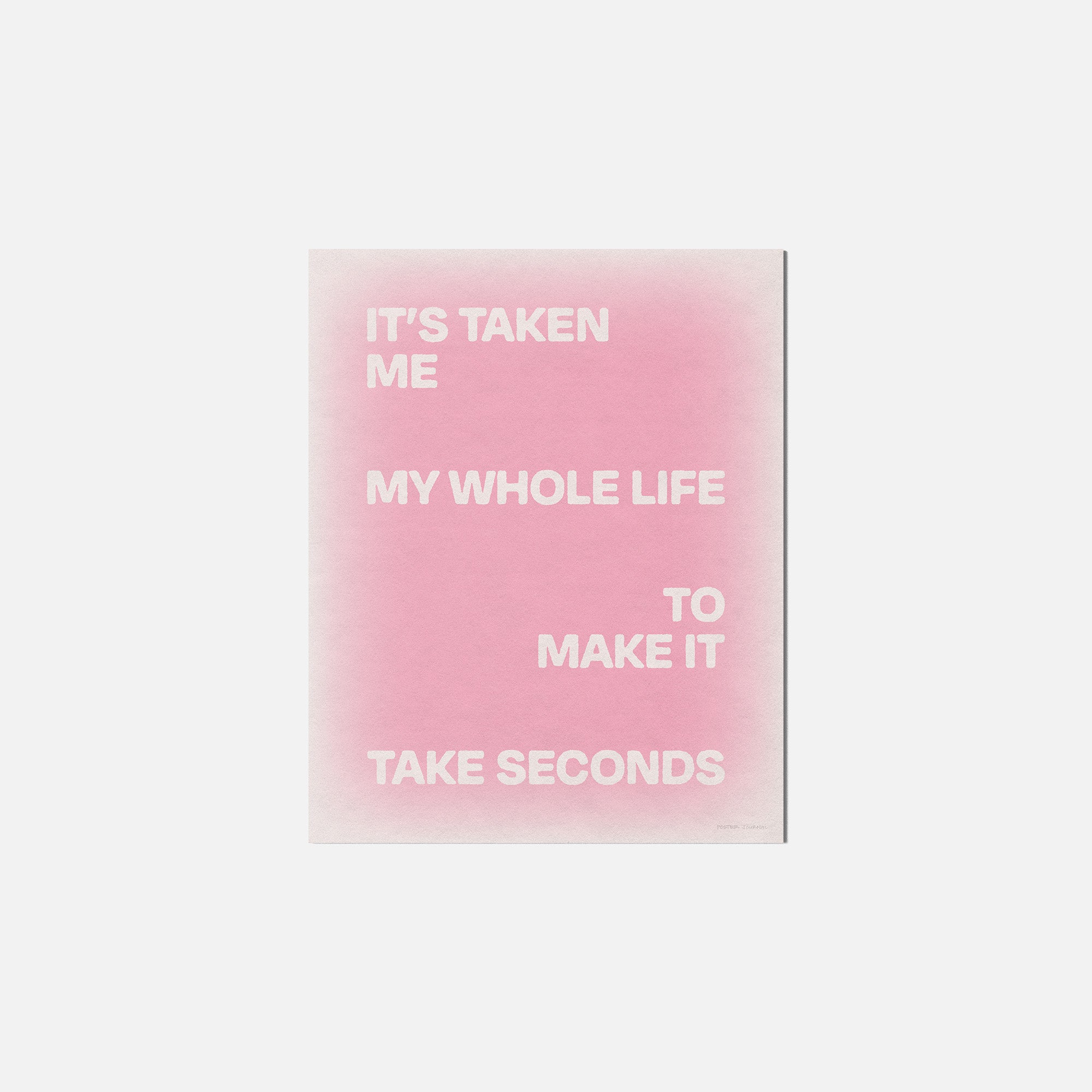 SECONDS PRINT